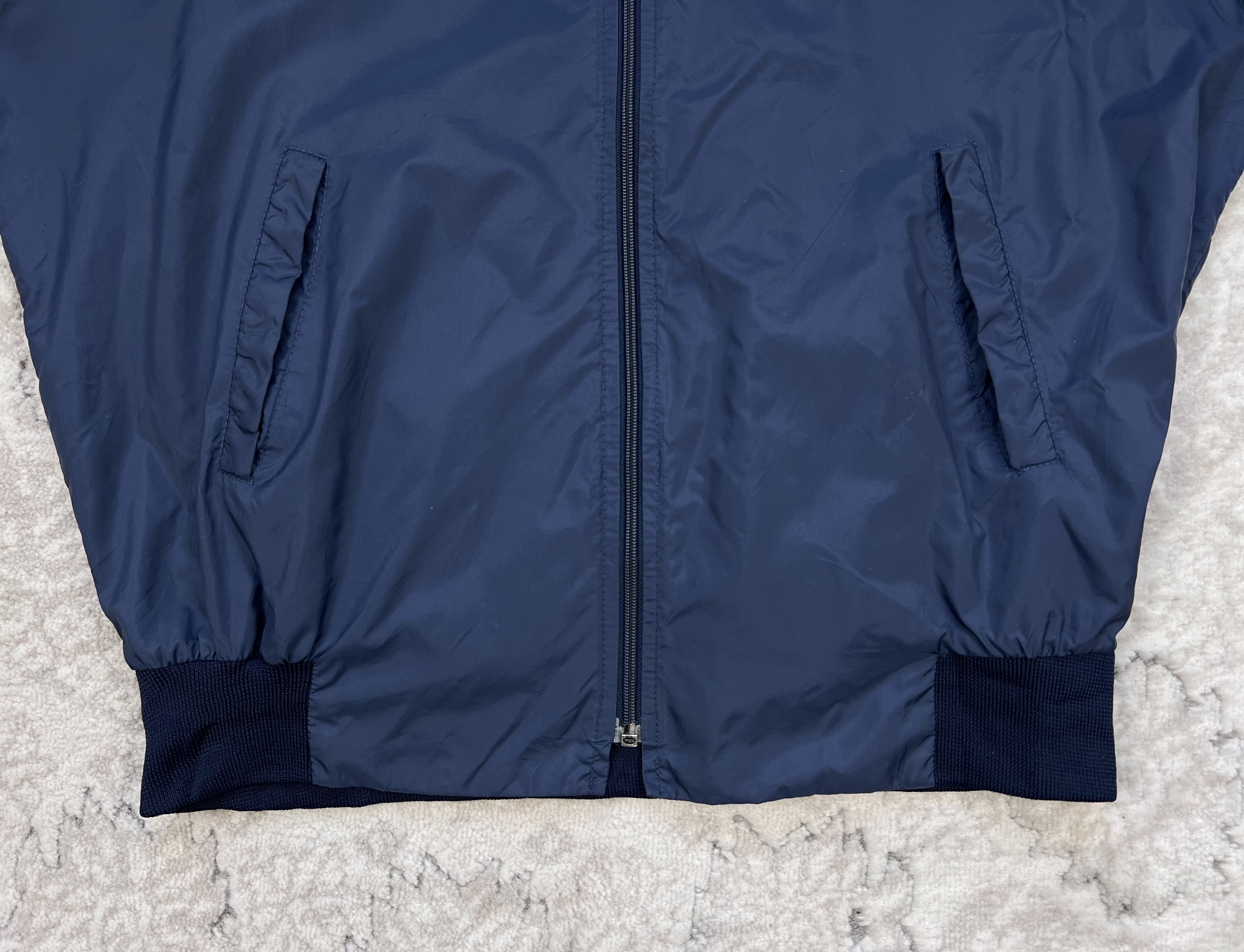 Lacoste Vintage IZOD Lacoste Windbreaker Bomber Jacket XL Blue Croco Size US XL / EU 56 / 4 - 3 Thumbnail
