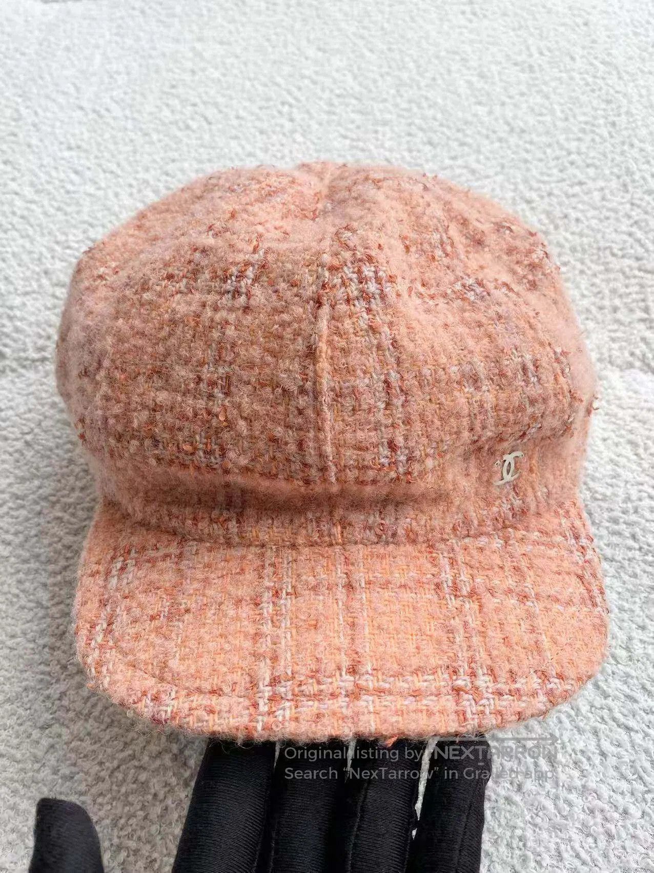 Chanel Chanel Size 55-60 logo woolen beret| Size ONE SIZE - 4 Thumbnail
