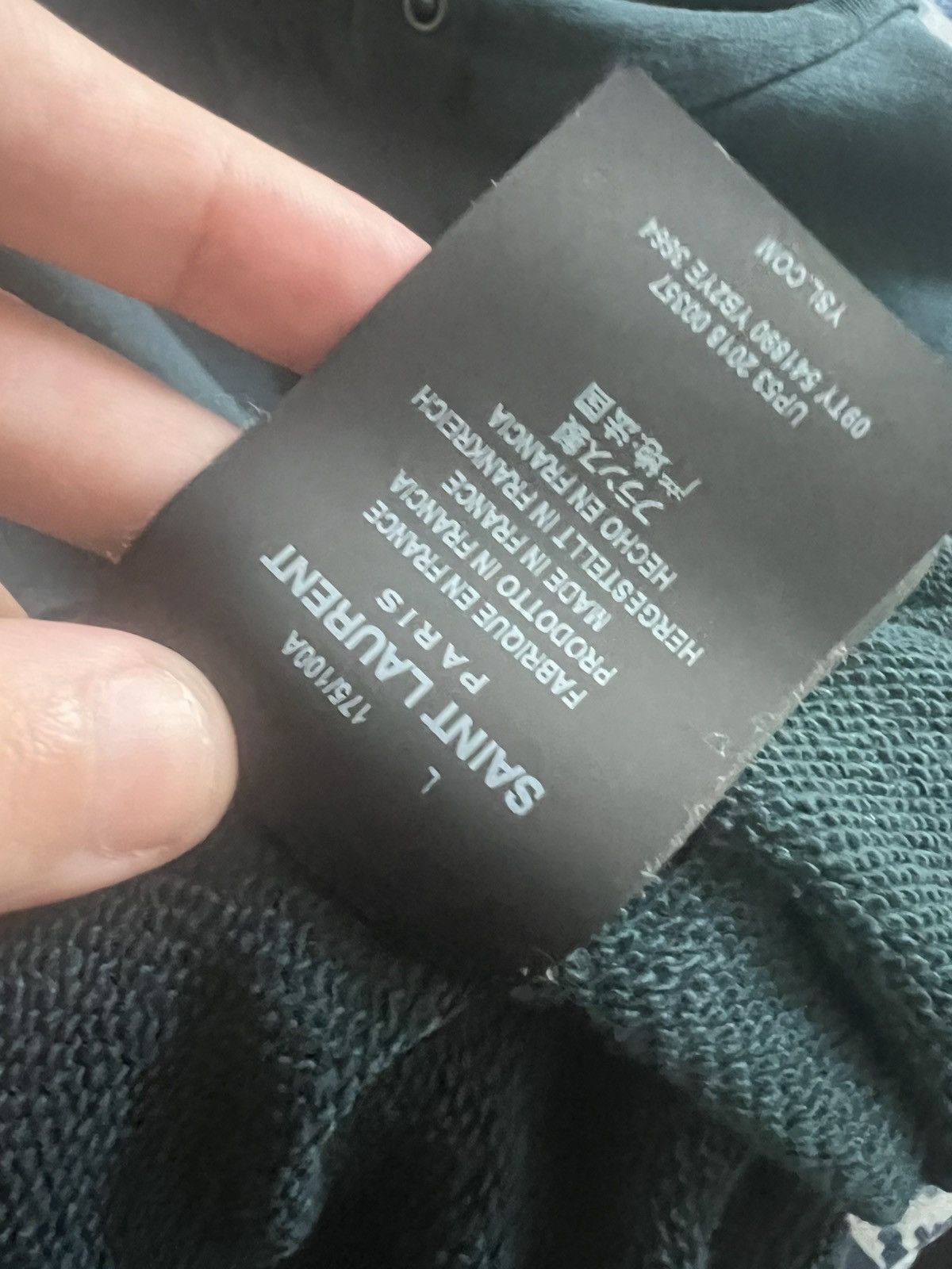 Saint Laurent Paris Saint Laurent hoodie Size US L / EU 52-54 / 3 - 11 Thumbnail