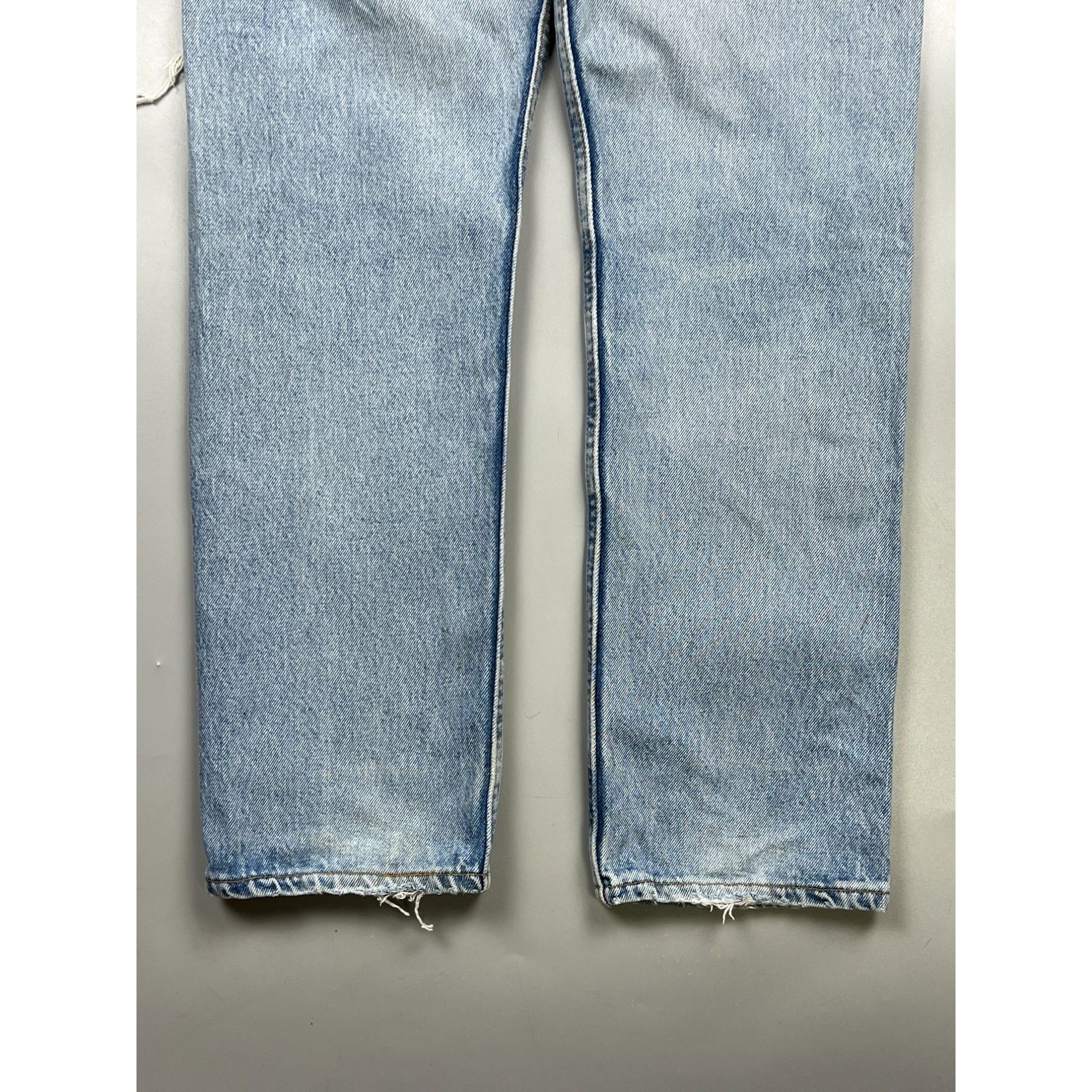 Levi's Levi’s 501 Made in USA Distressed Denim Jeans Pants (Y0902) Size 29" - 13 Thumbnail