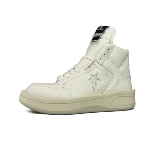 Rick Owens Rick Owens mid-top basketball shoes Size US 9.5 / EU 42-43 - 4 Thumbnail