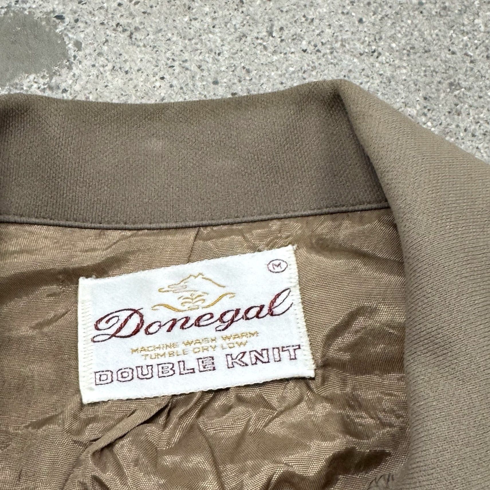 Doublet VINTAGE Donegal Shirt Mens M 1970s Double Knit Shacket Jacket Size US M / EU 48-50 / 2 - 3 Thumbnail