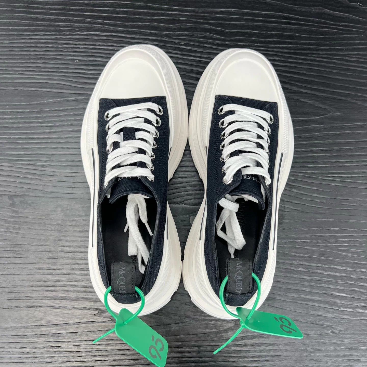 Alexander McQueen McQ Black & White Martin boots Size US 7 / EU 40 - 4 Thumbnail
