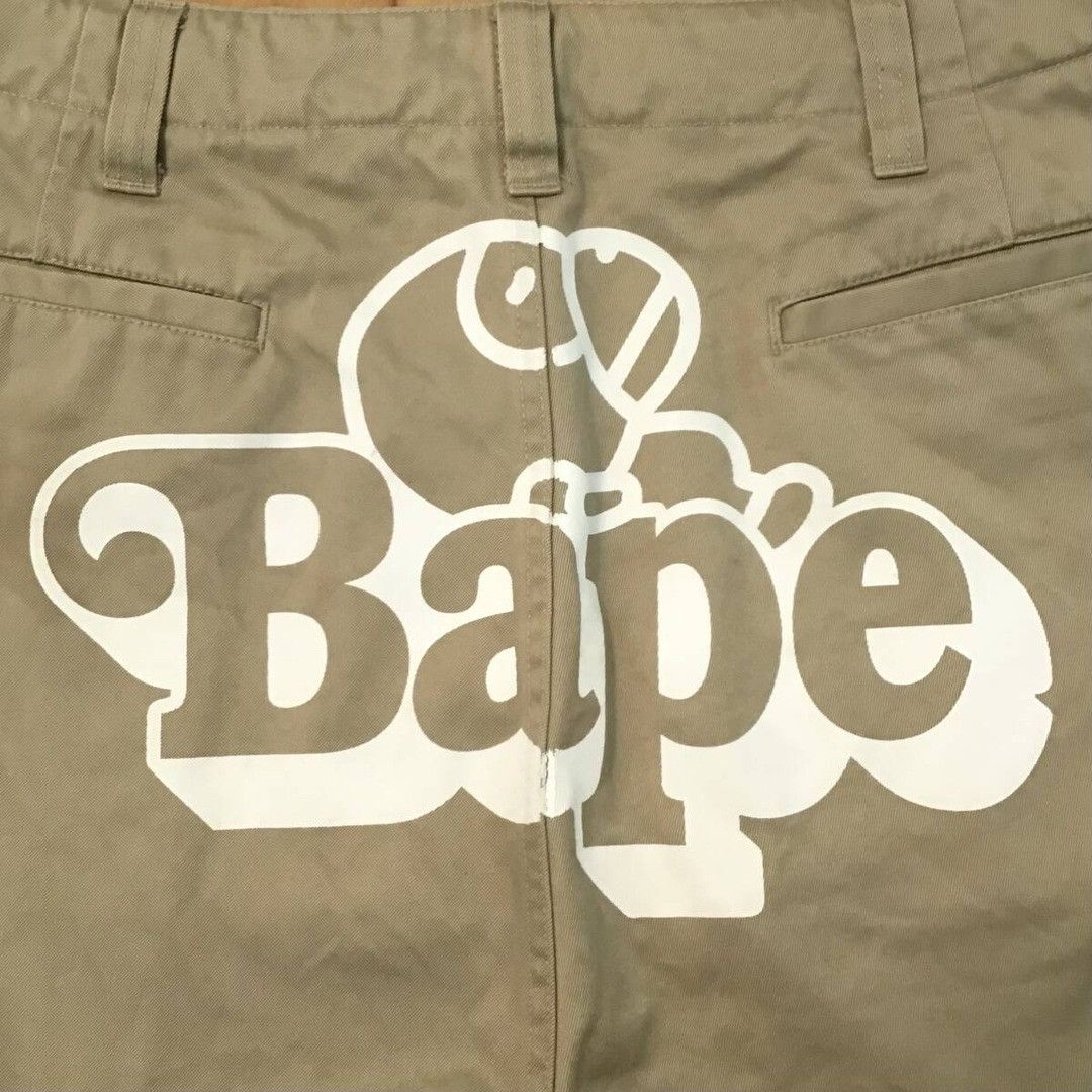 Bape BAPE Nap Milo Loose Fit Shorts a bathing ape NIGO ★size L Size US 34 / EU 50 - 3 Thumbnail