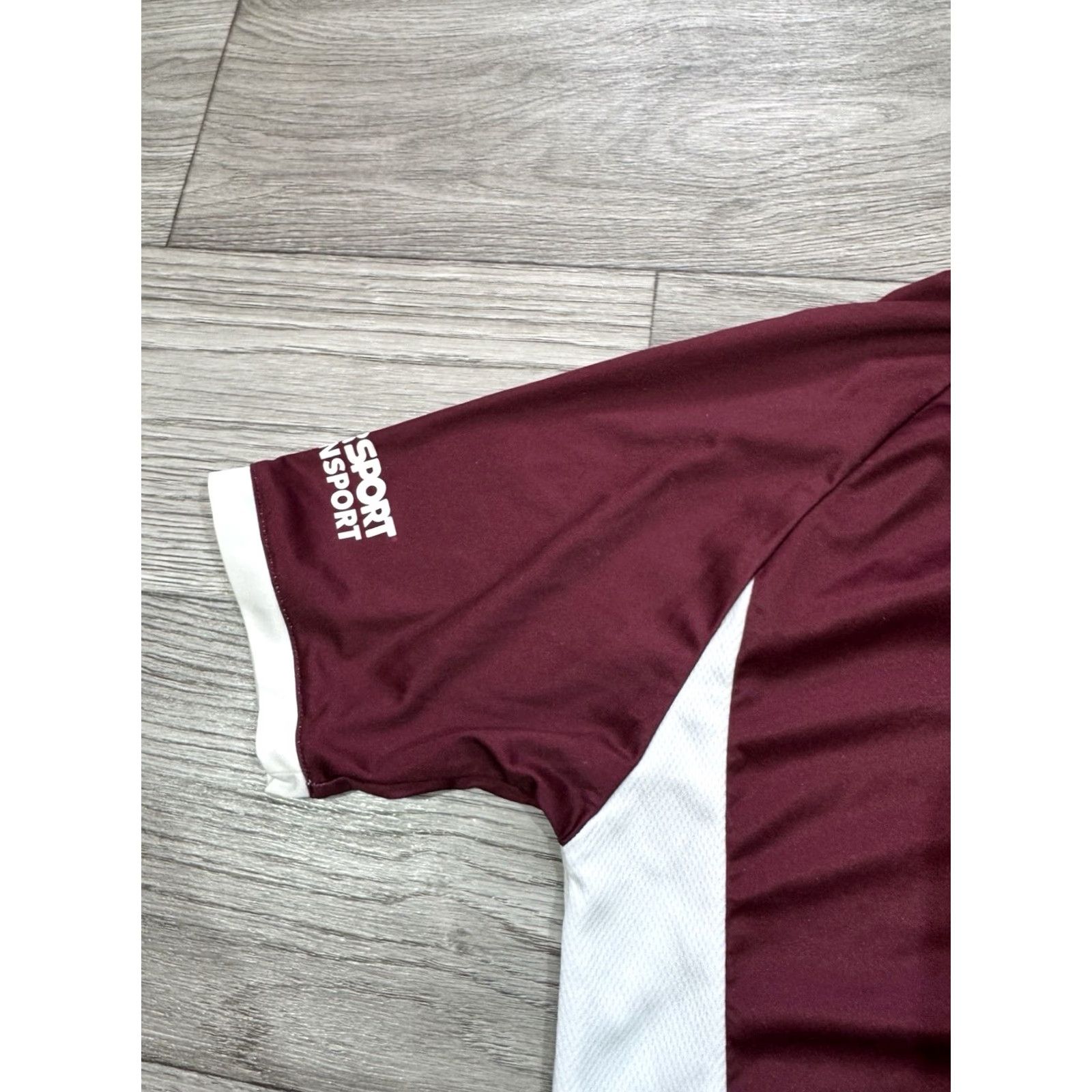 Vintage Reece Jersey T-Shirt M Burgundy Hockey Activewear Mens 2010s KMHC Waalwijk Home Shirt Bot Size US M / EU 48-50 / 2 - 6 Thumbnail