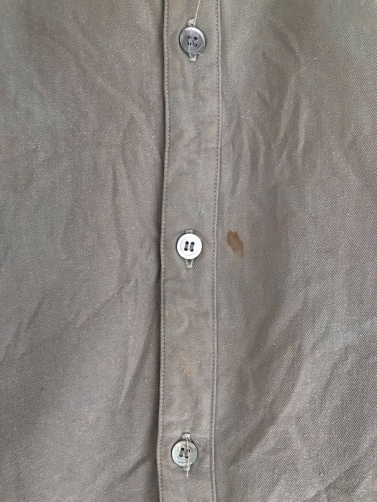 Yohji Yamamoto Rusty Y’s for men mandarin colar pullover button shirt Size US M / EU 48-50 / 2 - 6 Thumbnail