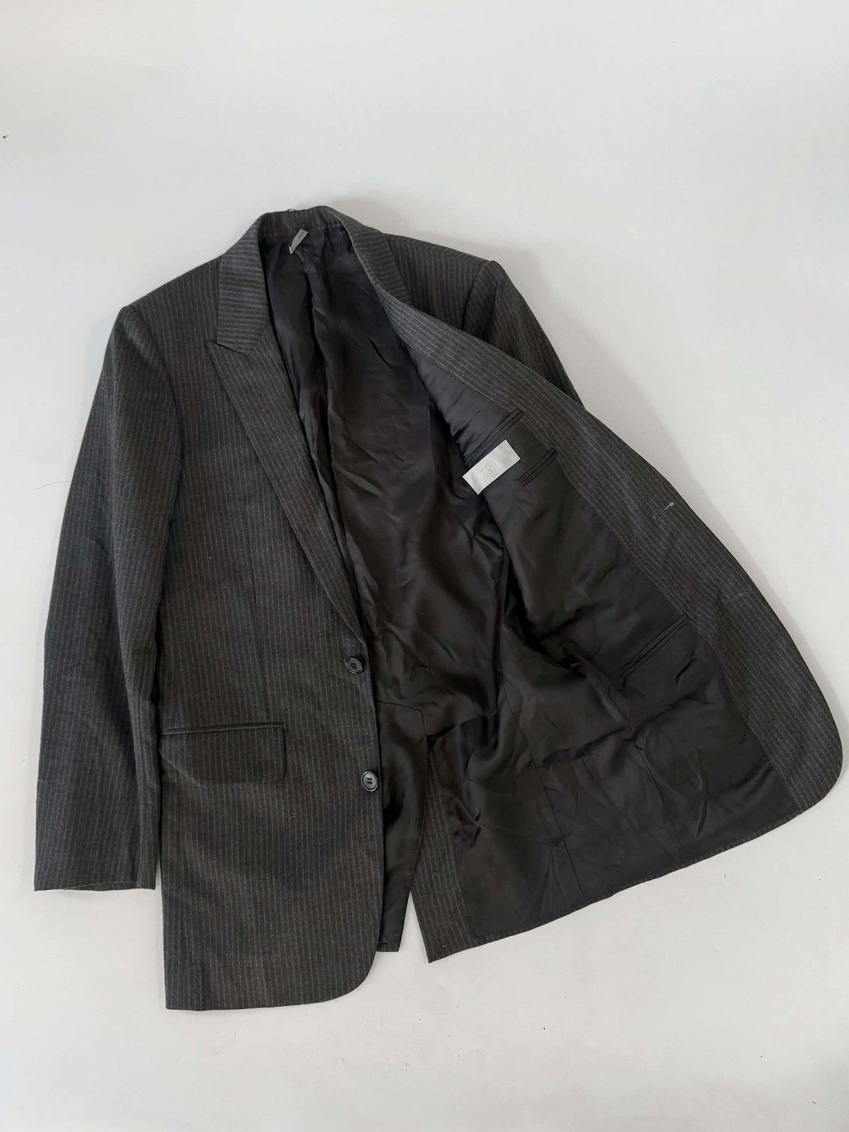 Dior SS07 Dior hedi slimane Pinstriped blazer Size US S / EU 44-46 / 1 - 1 Thumbnail