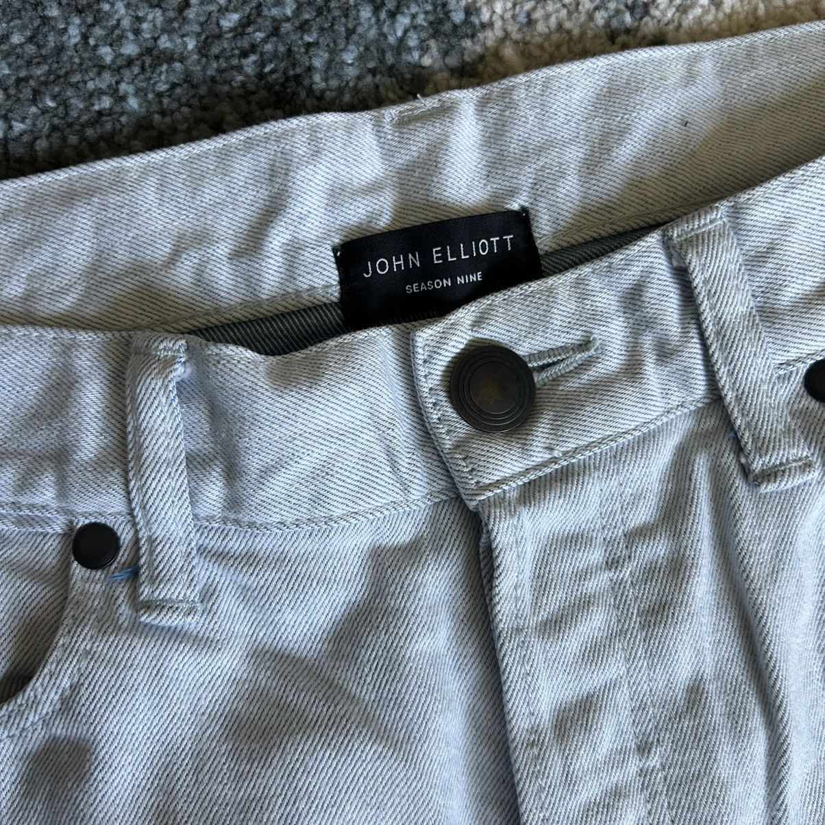 John Elliott SPRiNG SUMMER 2017 SEASON NiNE iCE BLUE GLACiER CAST 2 DENiM Size US 31 - 12 Thumbnail