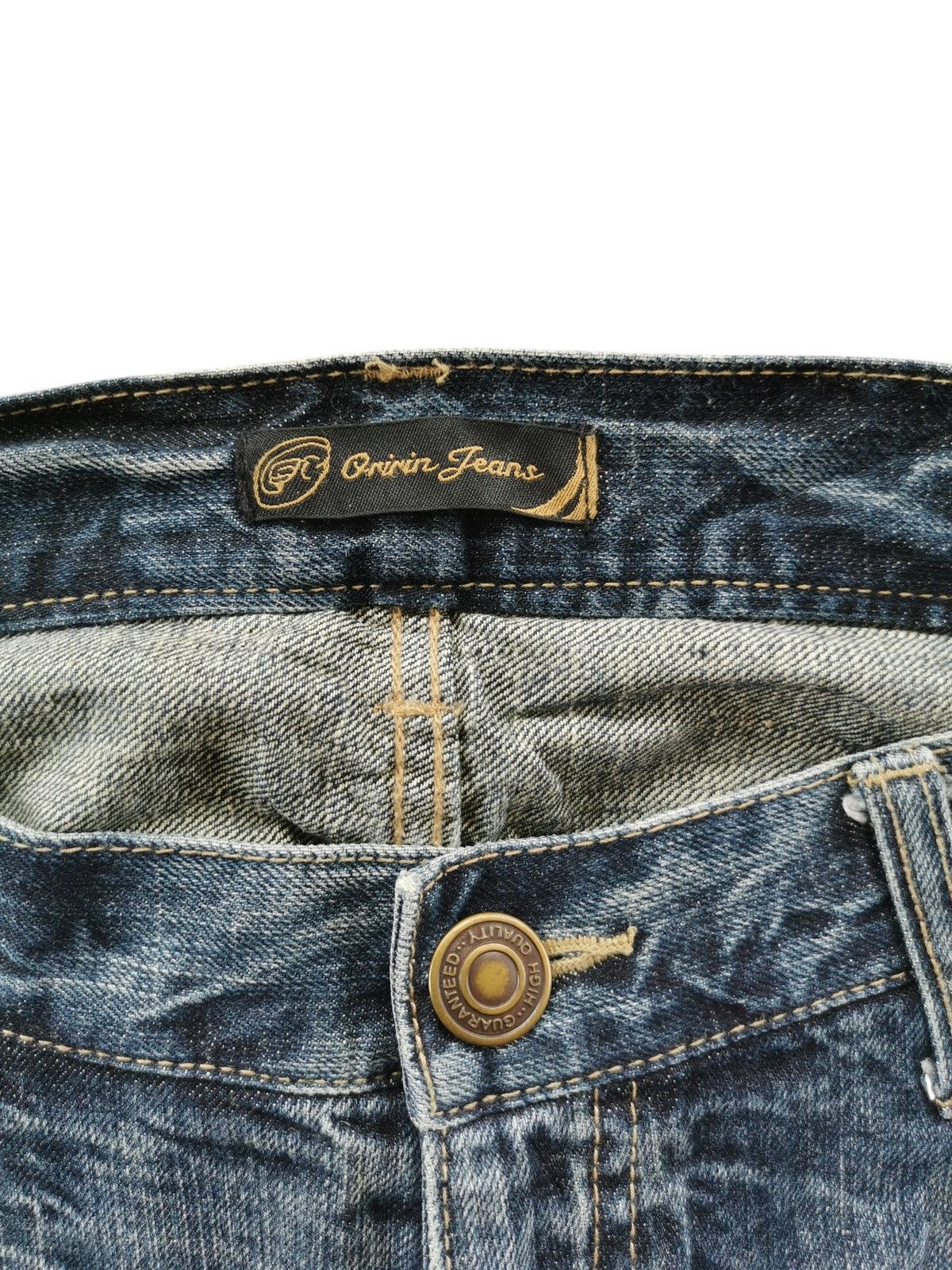 Hysteric Glamour rare Distressed Denim Oririn Jeans vintage hystric glamour Size US 33 - 10 Thumbnail
