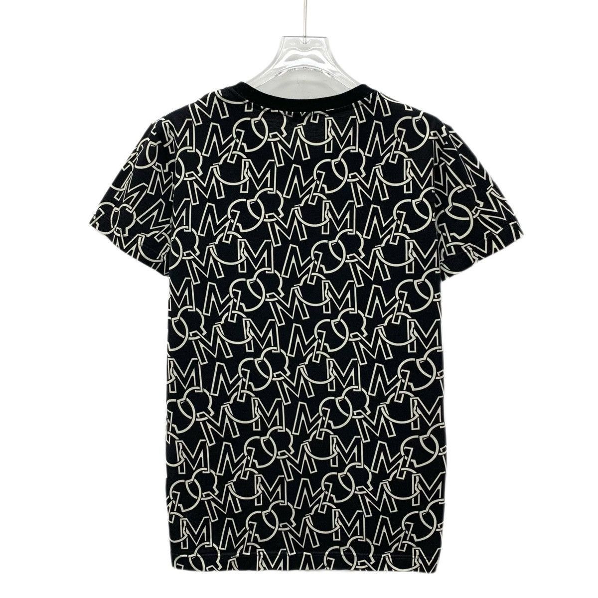 Moncler Black XL Short Sleeve Patterned T-Shirt Size US XL / EU 56 / 4 - 2 Thumbnail