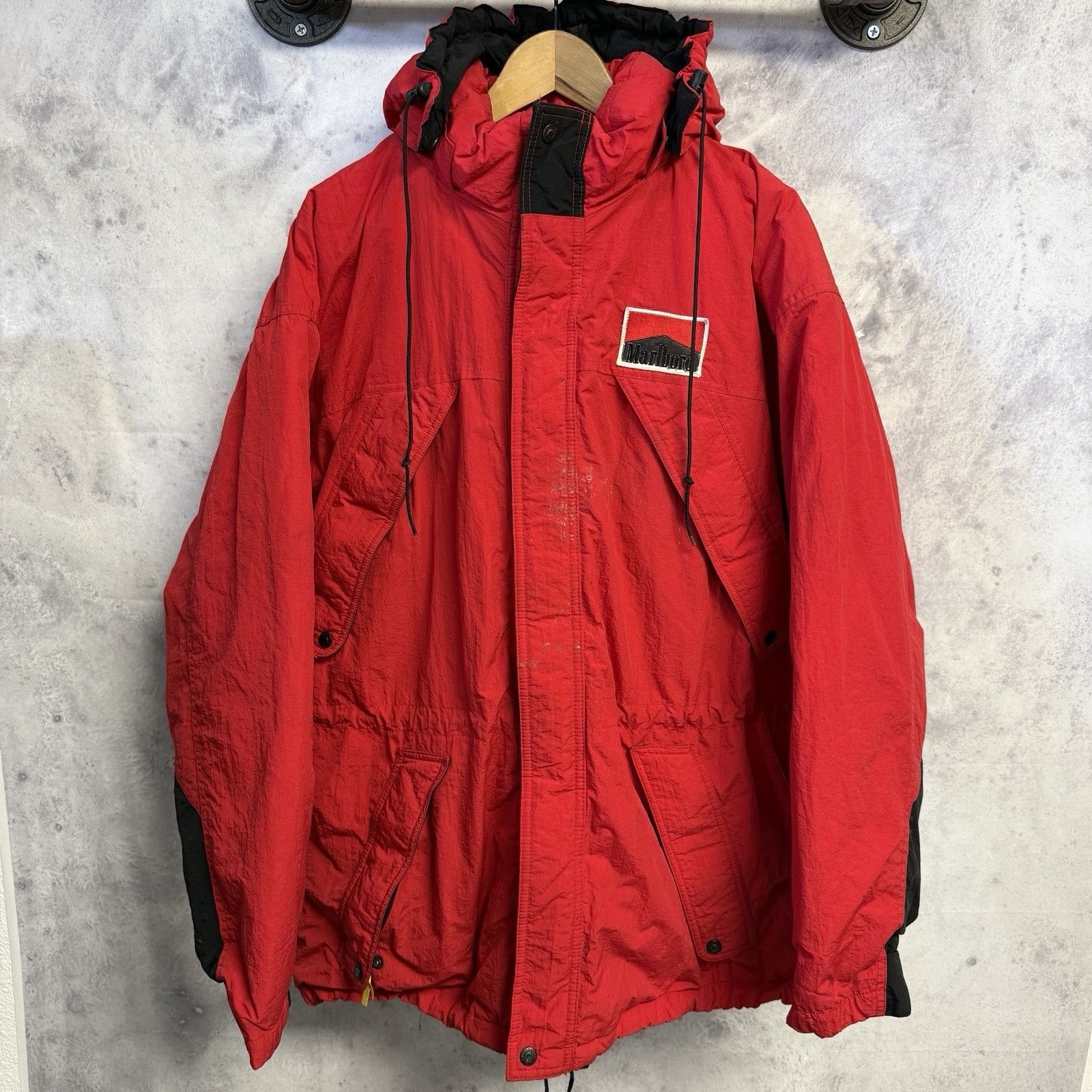 Marlboro Vintage Marlboro Country Store Down Puffer Parka Jacket Size US L / EU 52-54 / 3 - 1 Thumbnail