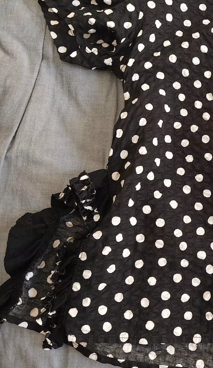 Comme des Garcons Comme Des Garcons Polka dot doll collar shirt 2503-Nextarro Size S / US 4 / IT 40 - 8 Thumbnail