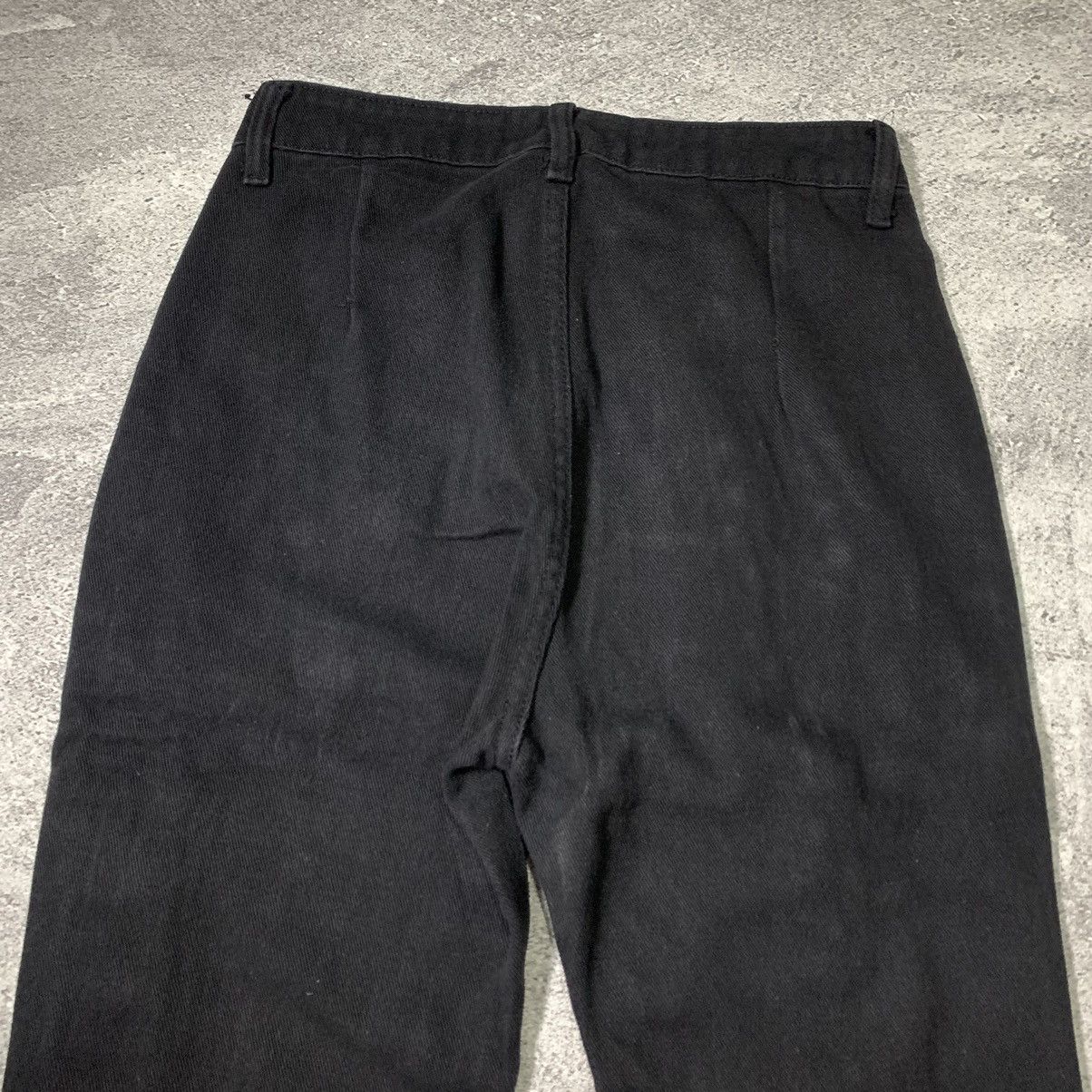 Japanese Brand MULTIZIPPER FLARE DENIM PANTS RICK OWENS STYLE Size US 30 / EU 46 - 9 Thumbnail