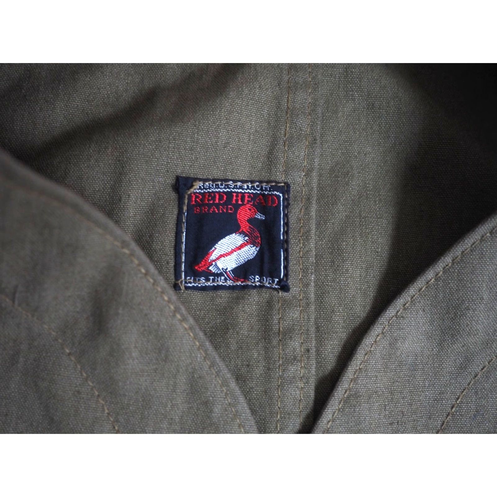 Vintage VINTAGE Red Head Field Vest Shirt (Vest) Brown Cotton Canvas Outdoor Mens S 1950s Military/Landgirl Size US S / EU 44-46 / 1 - 4 Thumbnail