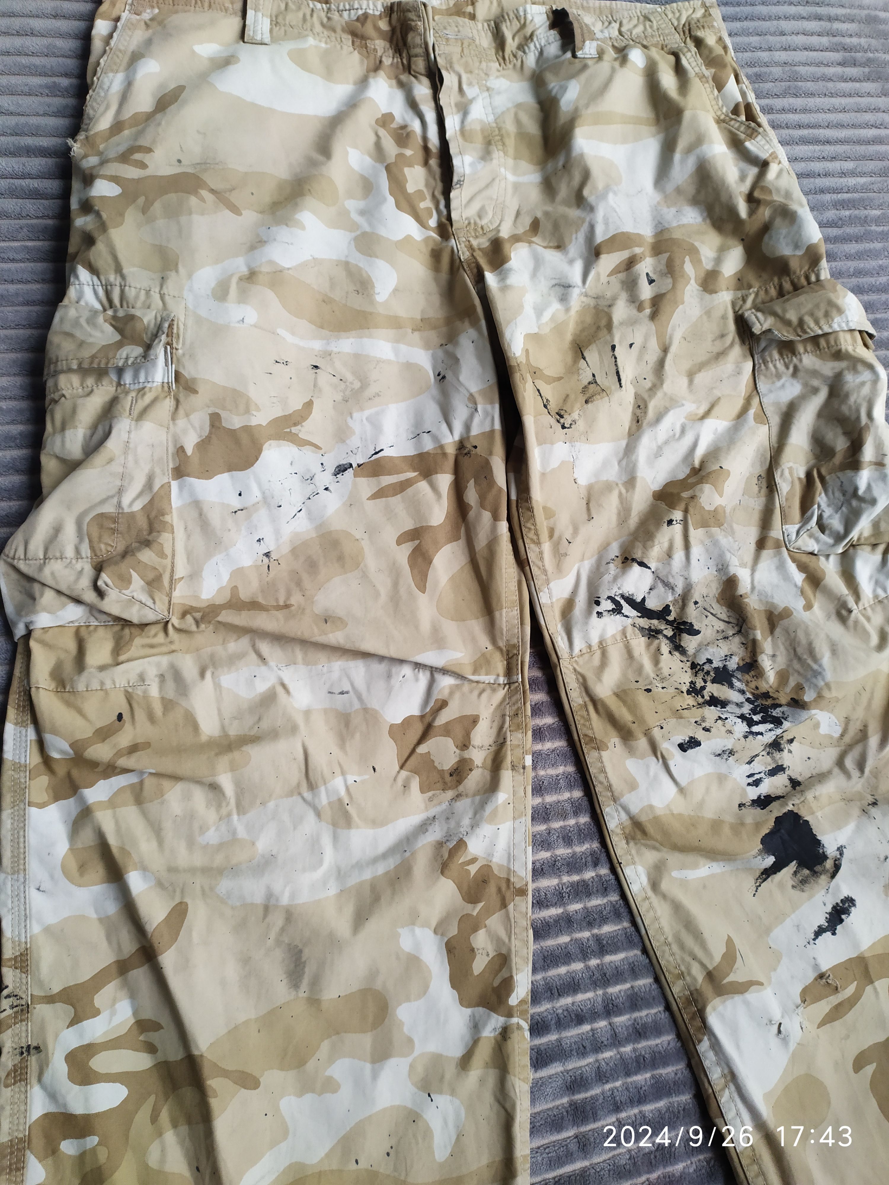 Carhartt × Vintage Carhartt distressed camo cargo pants Size US 38 / EU 54 - 8 Thumbnail