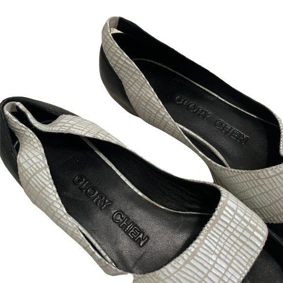 Other Glory Chen Leather Rubber Sole Sling Back Shoes 7.5 Size US 7.5 / IT 37.5 - 5 Thumbnail