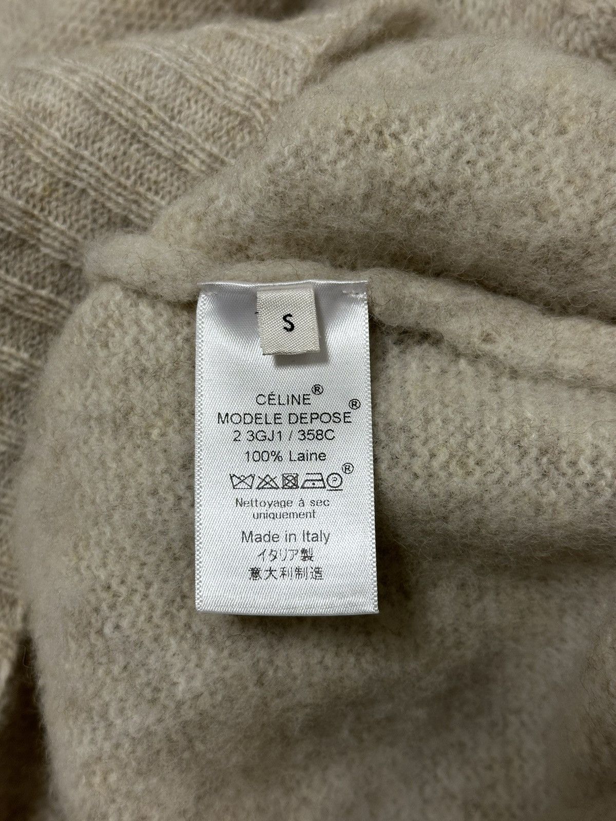 Celine CELINE Pre Fall 2018 Two-in-one Knit Sweater Size S / US 4 / IT 40 - 5 Thumbnail
