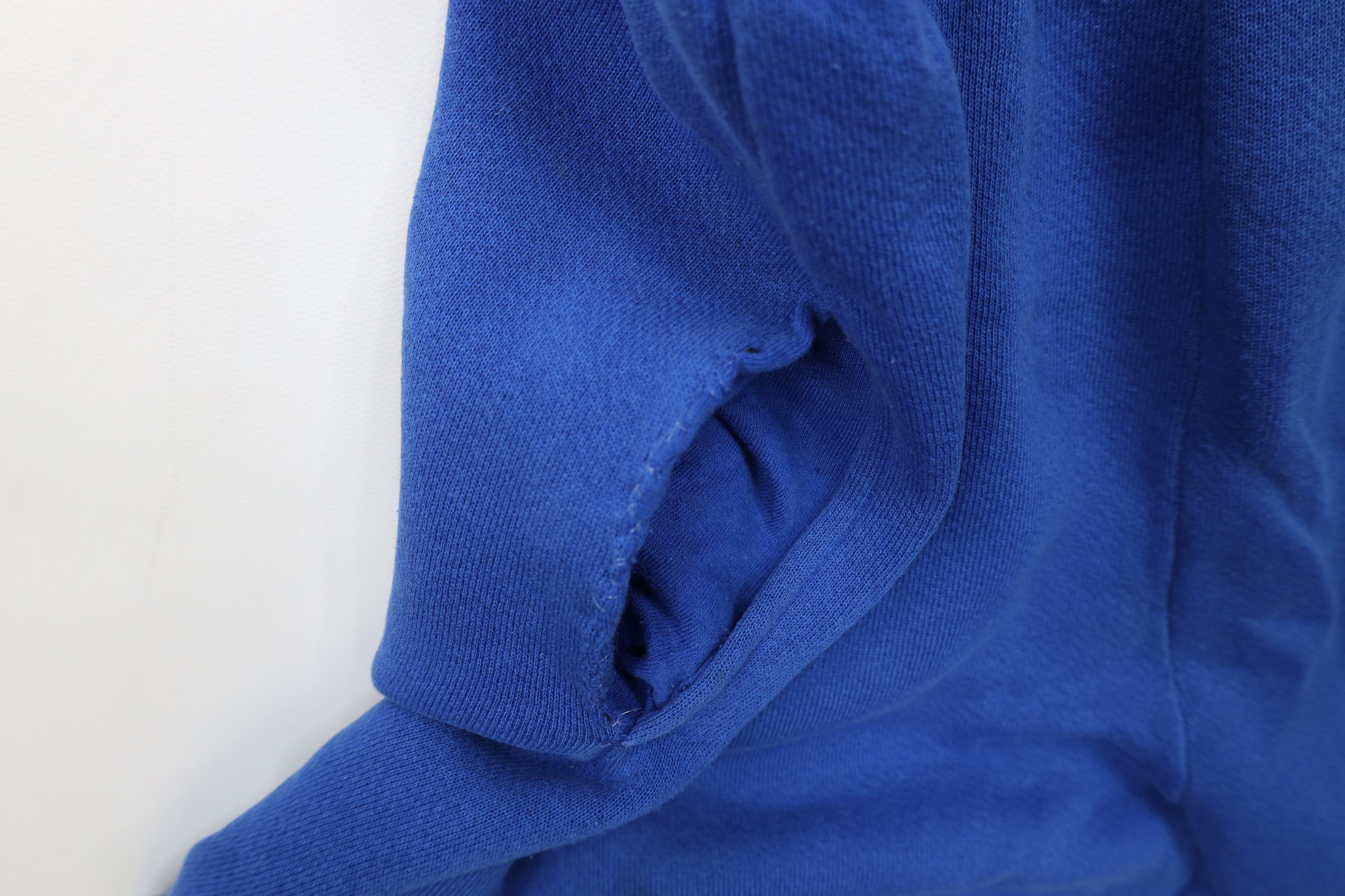 Vintage Vintage 90s Streetwear Cuffed Sweatpants Joggers Blue USA Size US 36 / EU 52 - 7 Thumbnail