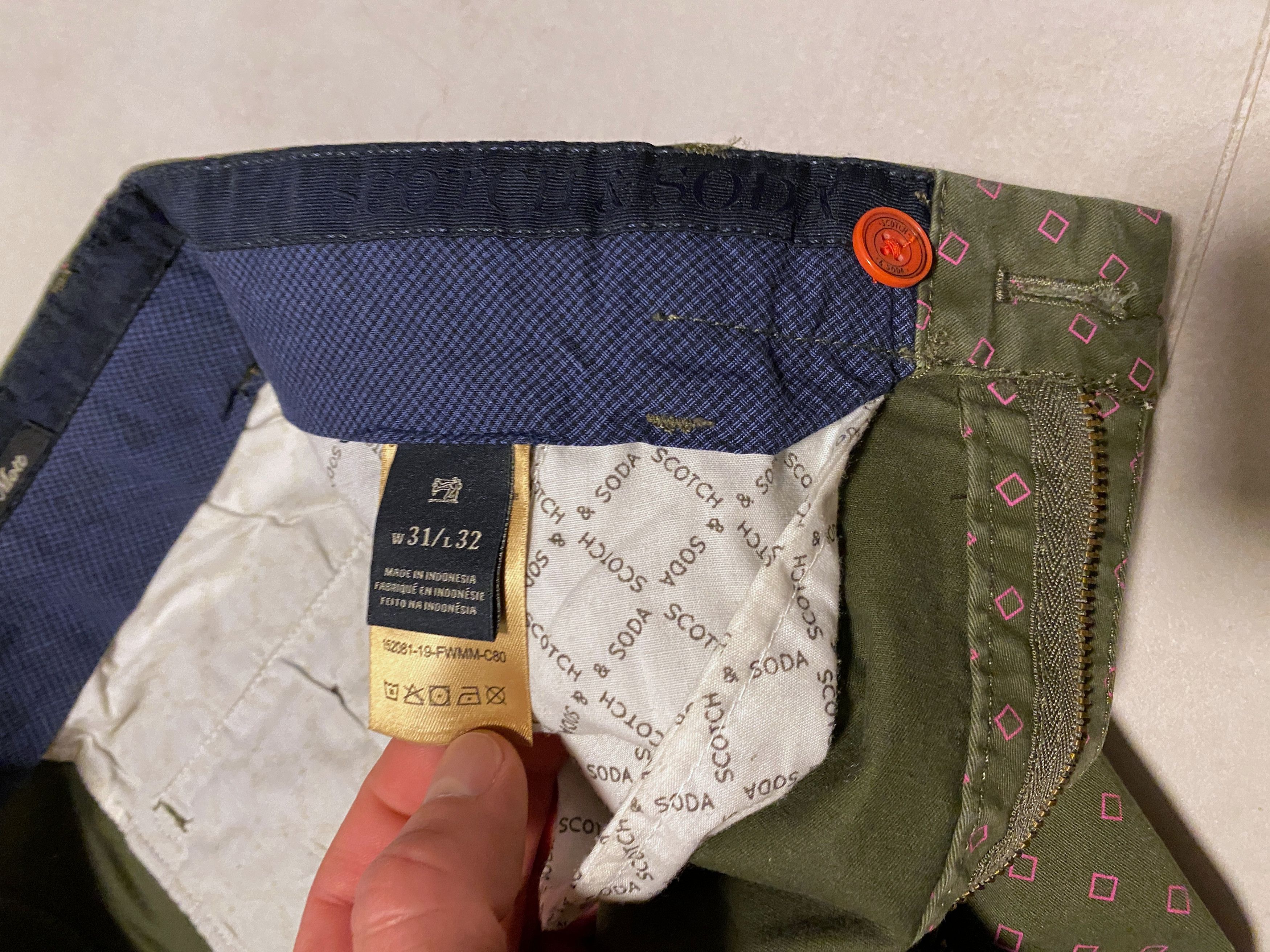Scotch & Soda Scotch & Soda pants size W 31 L 32 Size US 31 - 3 Thumbnail