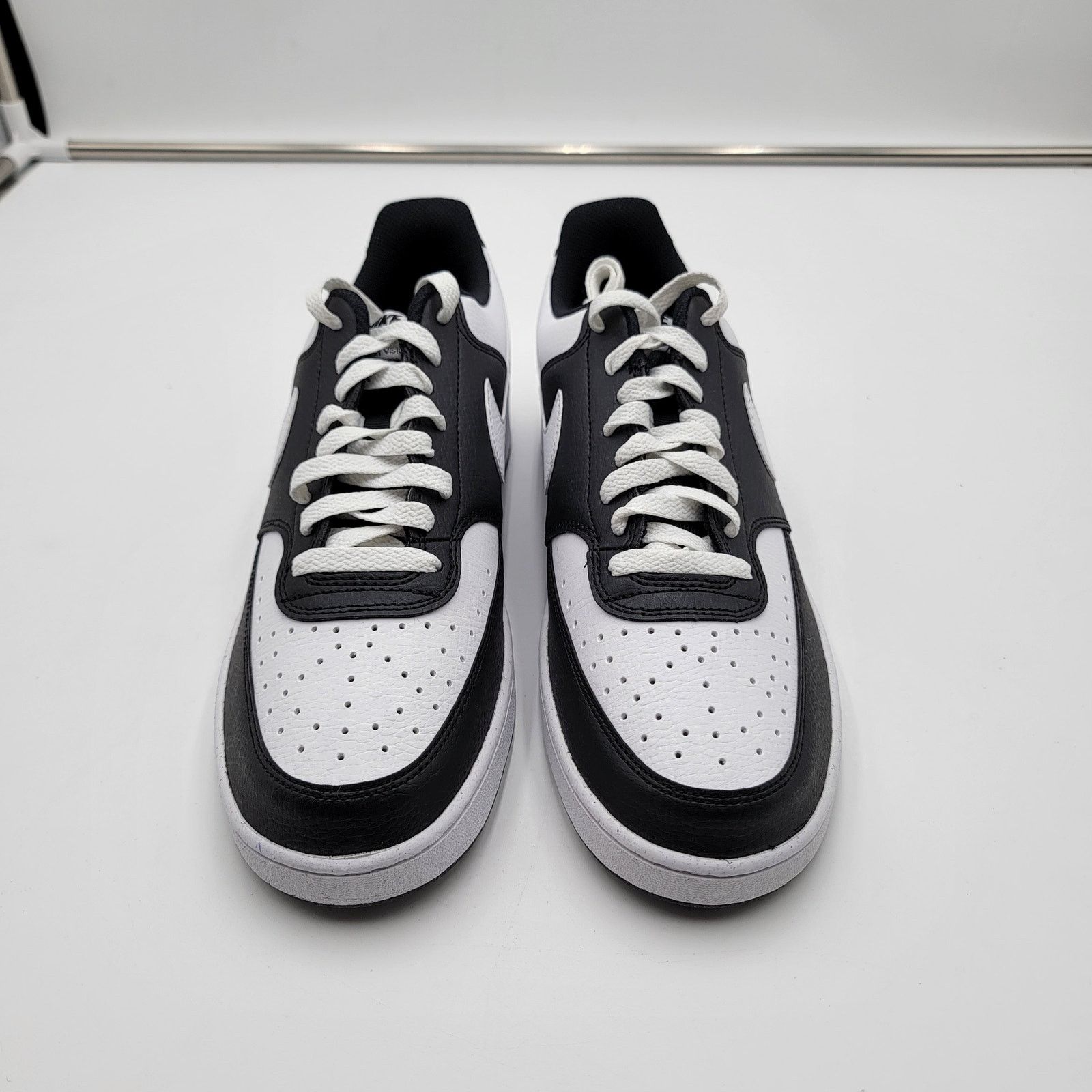 Nike Court Vision Low 'Black White' Sz 10.5 HM9862-001 Size US 10.5 / EU 43-44 - 3 Thumbnail