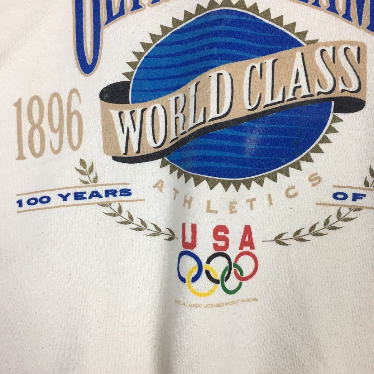 Hanes Vintage 1996 USA Olympic Team World Class Size US L / EU 52-54 / 3 - 5 Thumbnail