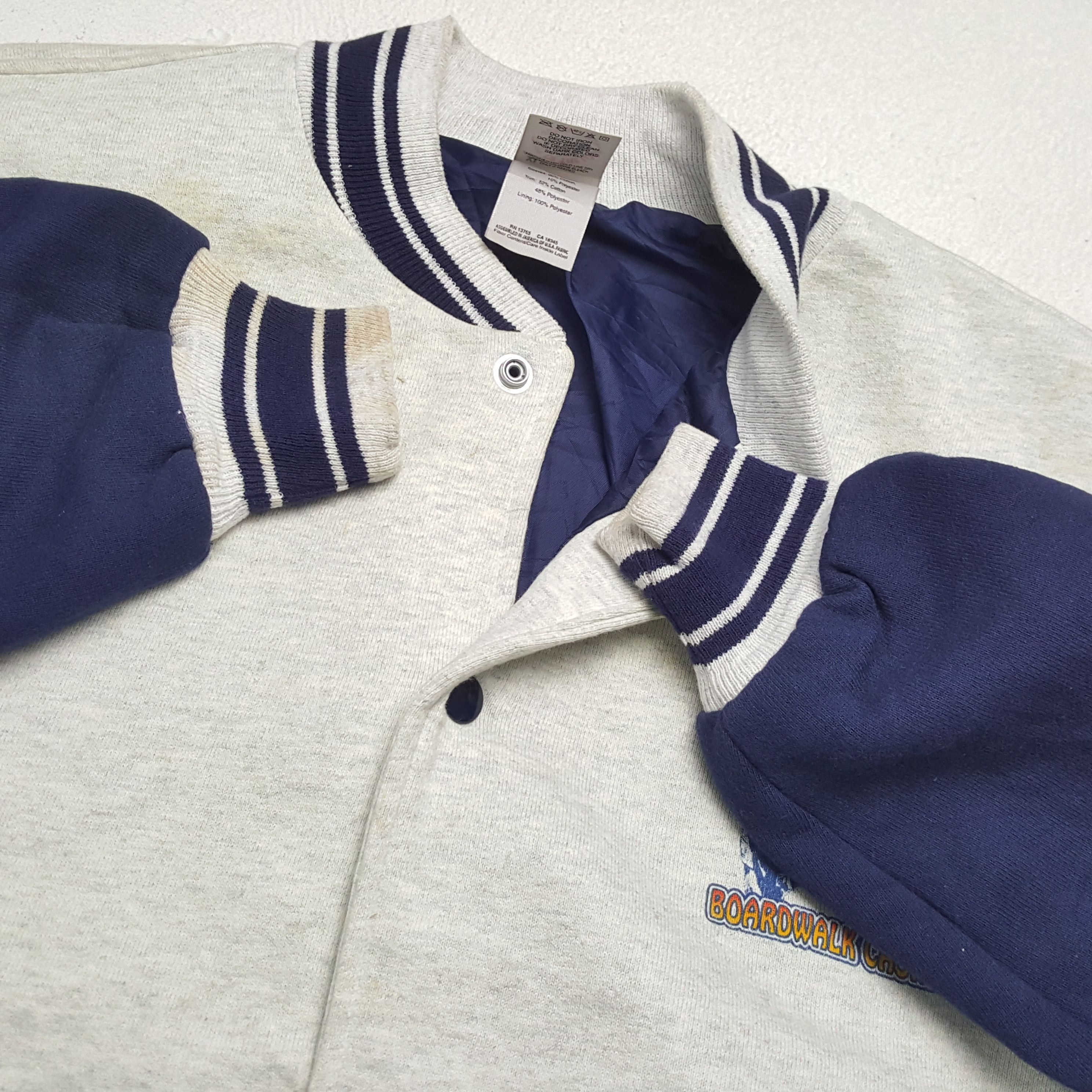 NFL × Vintage NFL American Football SUPER SUNDAY 98 Varsity Jacket Size US XXL / EU 58 / 5 - 10 Thumbnail