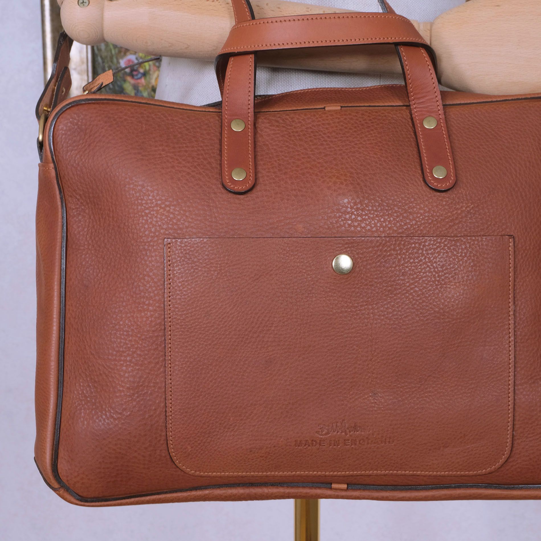 Bill Amberg Studio Bill Amberg, Brown Shoulder Bag, RRP 1128 e Size ONE SIZE - 3 Thumbnail