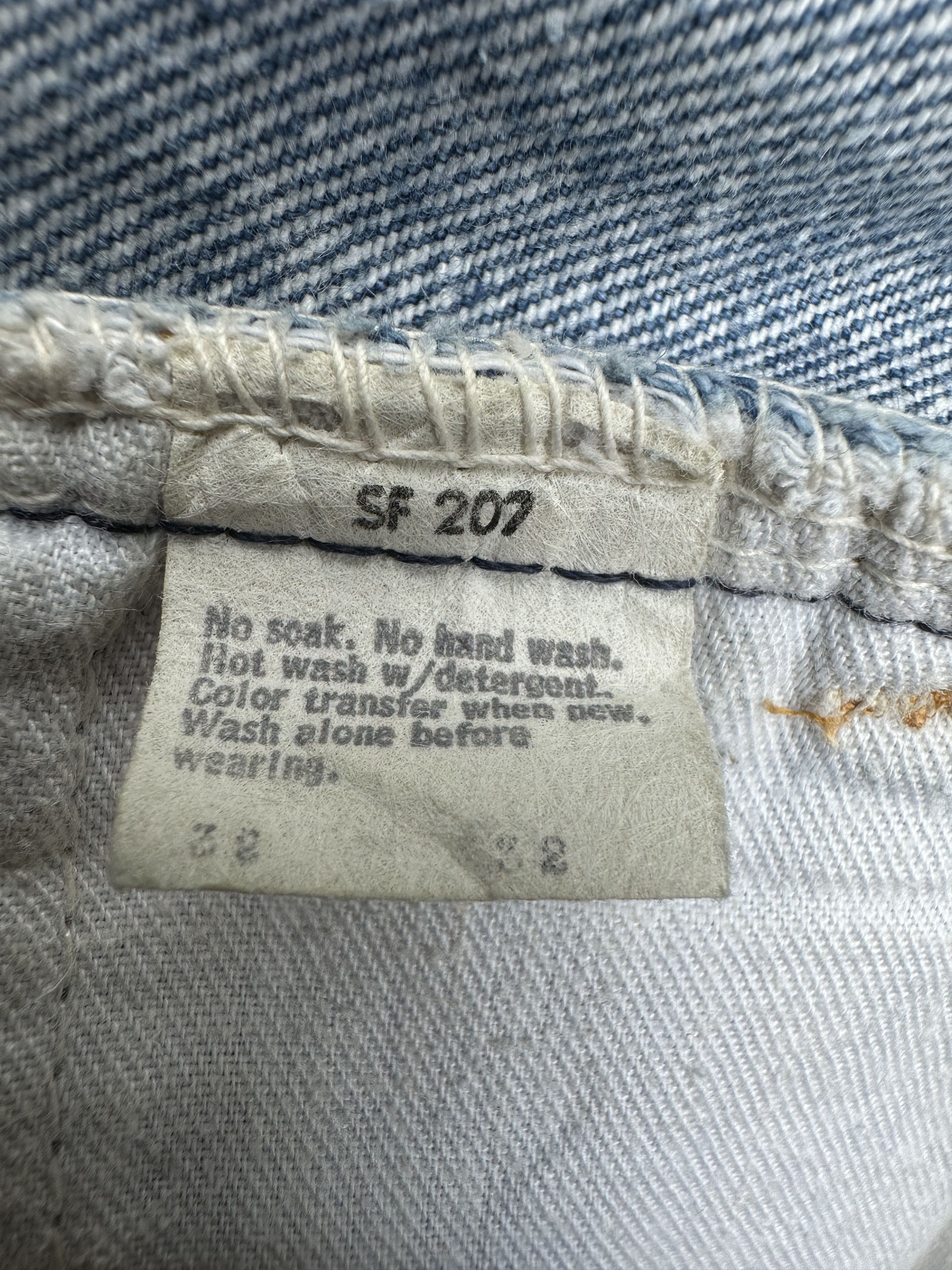 Levi's Rare!! 70s 646 Orange Tab Talon 42 Flare Bell Bottom Jeans Size US 32 / EU 48 - 24 Thumbnail