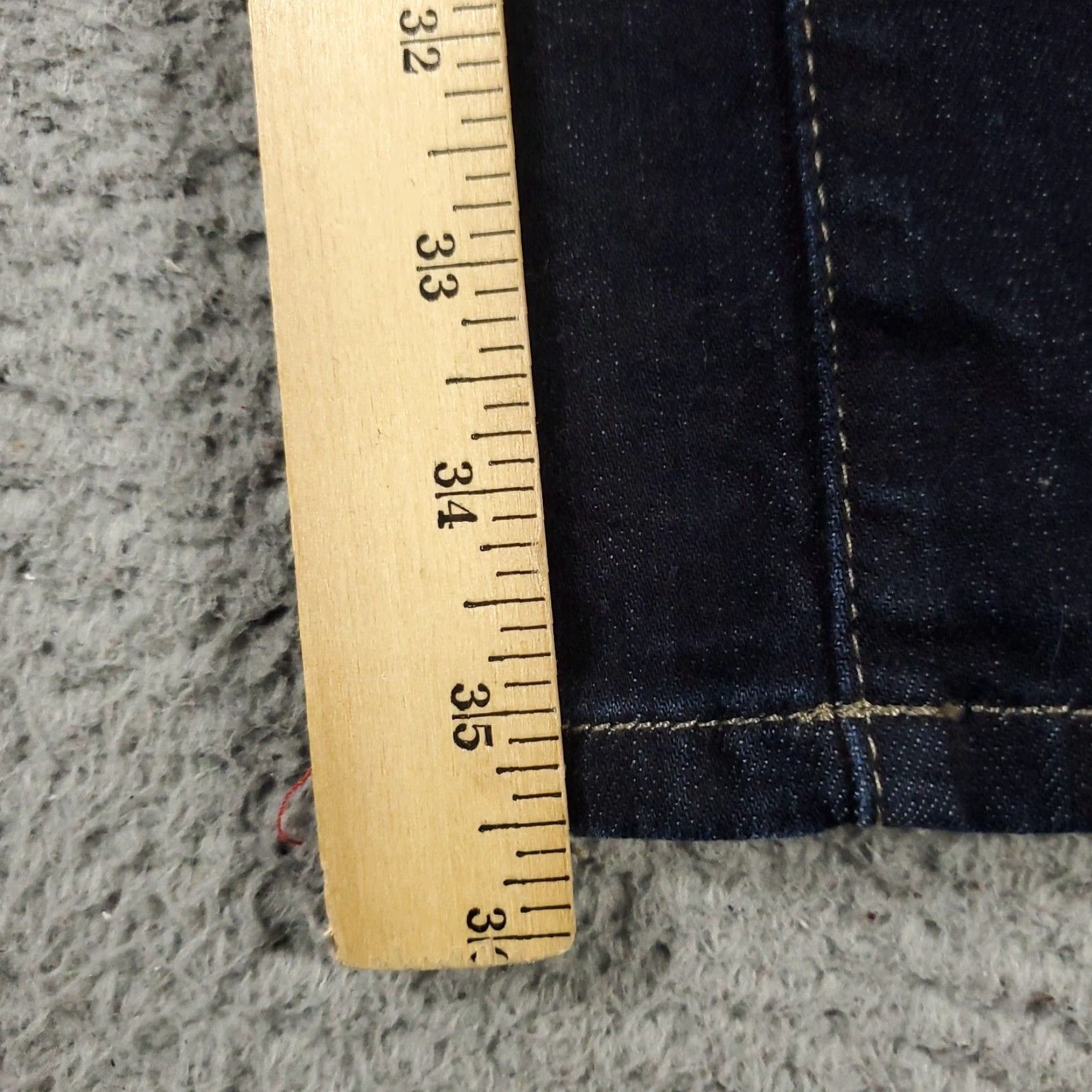 Denime Fidelity Jeans Mens 44x36 Blue Straight Leg Denim Pants Cotton High Rise Regular Fit Mens Size US 44 / EU 60 - 7 Thumbnail