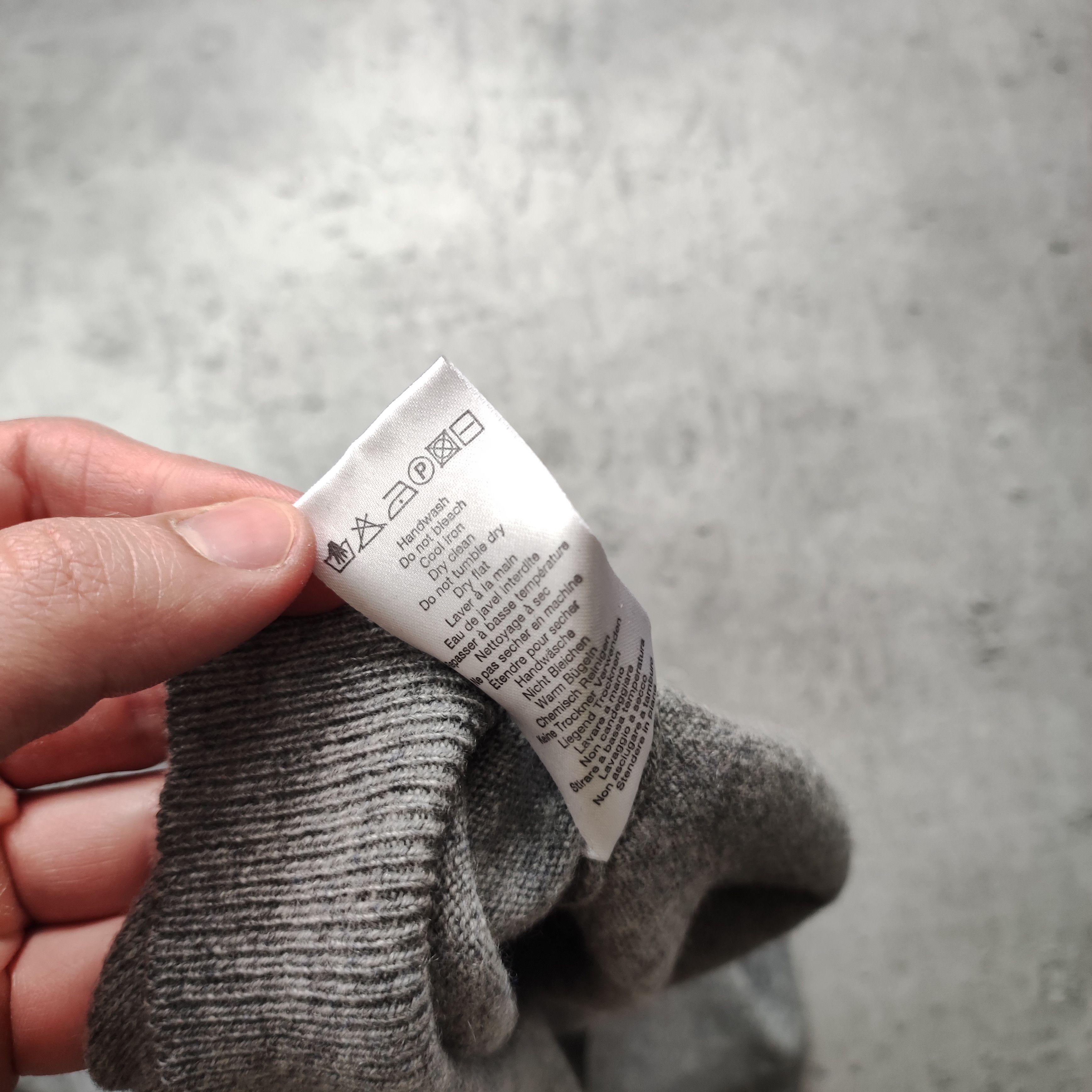Paul Smith Paul Smith Classic Gray 100% Cashmeree Wool Sweater Size US XL / EU 56 / 4 - 9 Thumbnail