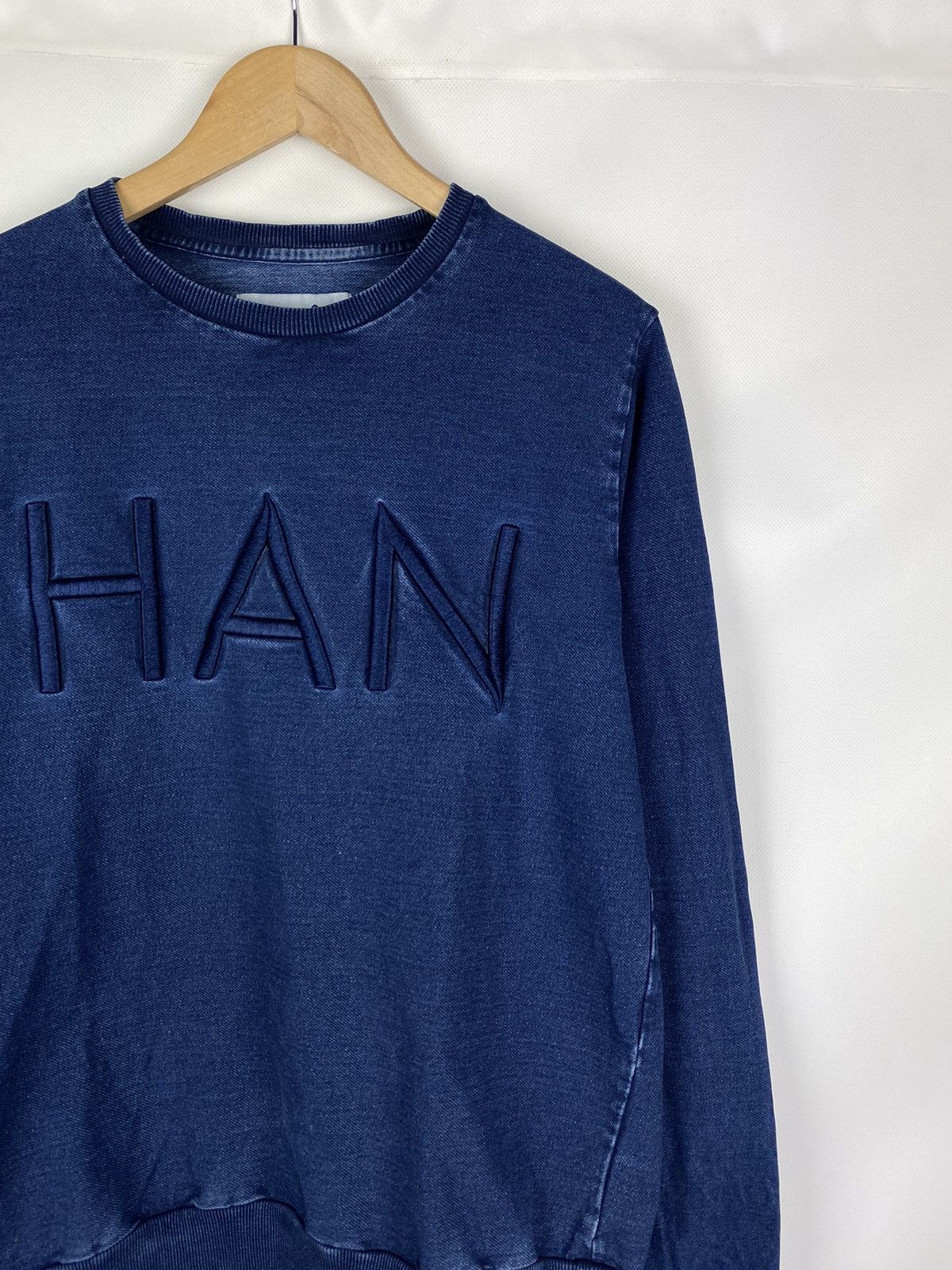 Han Kjobenhavn Han Kjobenhavn Bla men’s denim style sweatshirt pullover Size US L / EU 52-54 / 3 - 5 Thumbnail