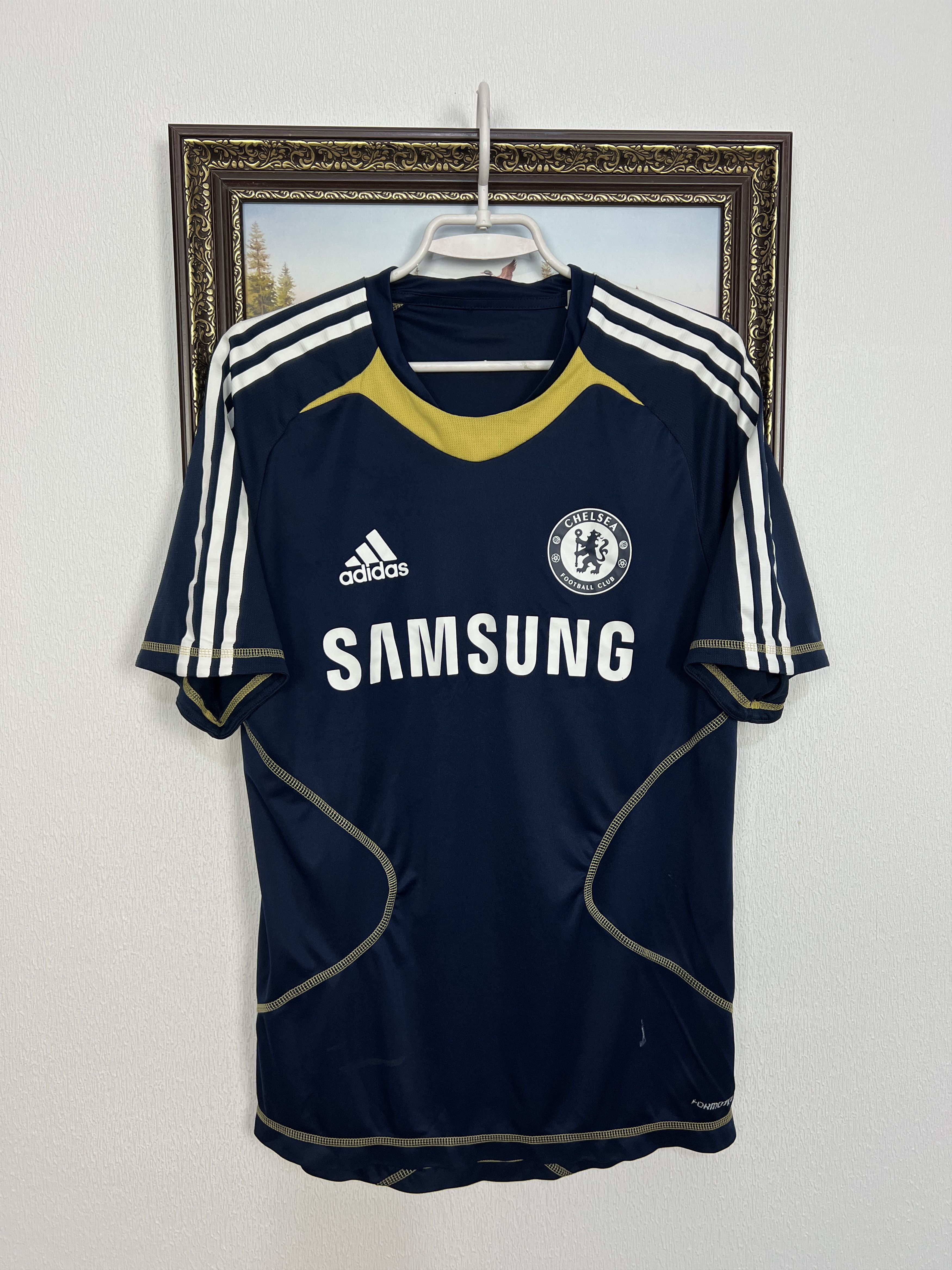 Adidas Vintage Chelsea Football Player Issue Train Shirt Jersey Size US M / EU 48-50 / 2 - 1 Thumbnail