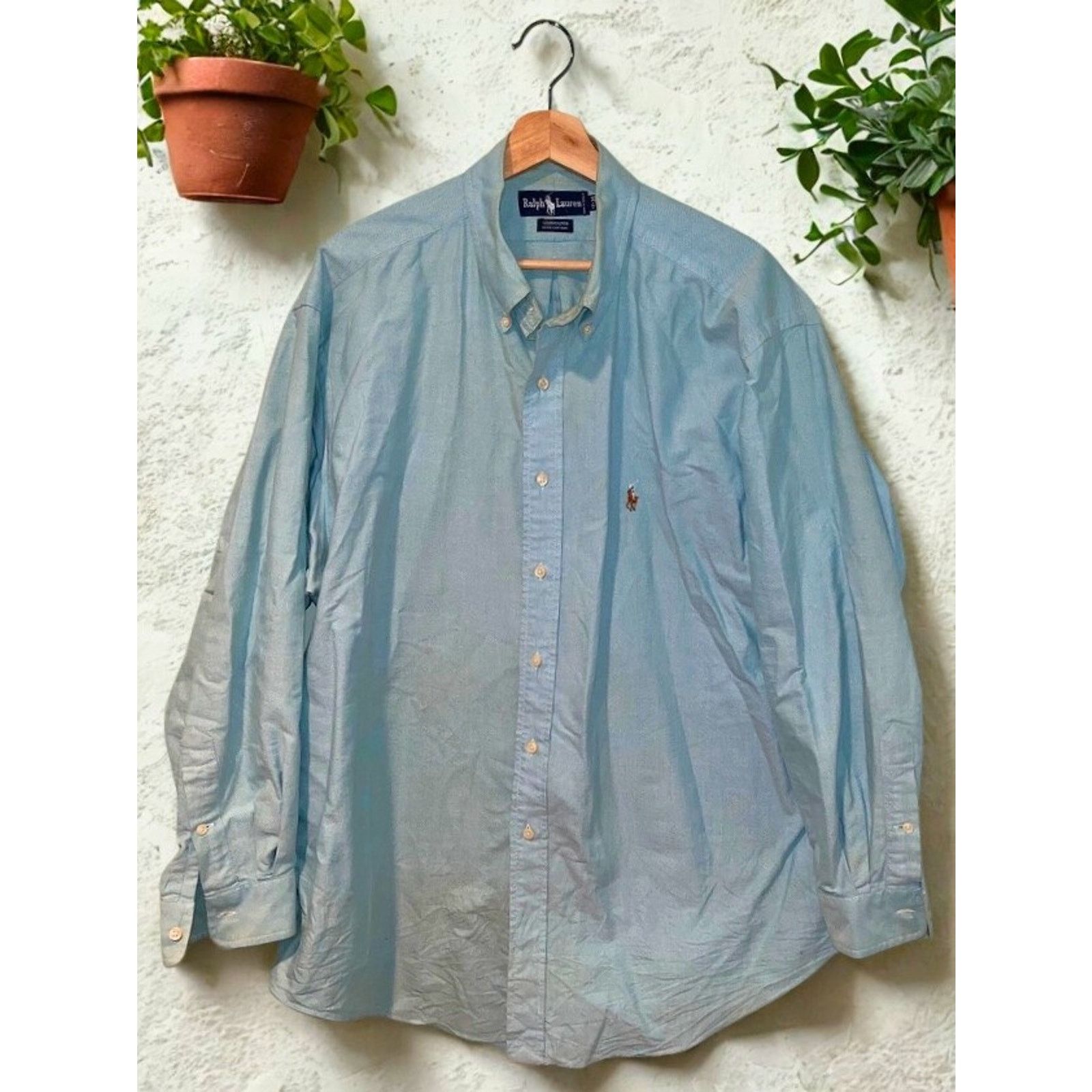 Polo Ralph Lauren Polo Ralph Lauren Yarmouth Dress Shirt Sz. 17 34 Button Down Size US L / EU 52-54 / 3 - 1 Thumbnail