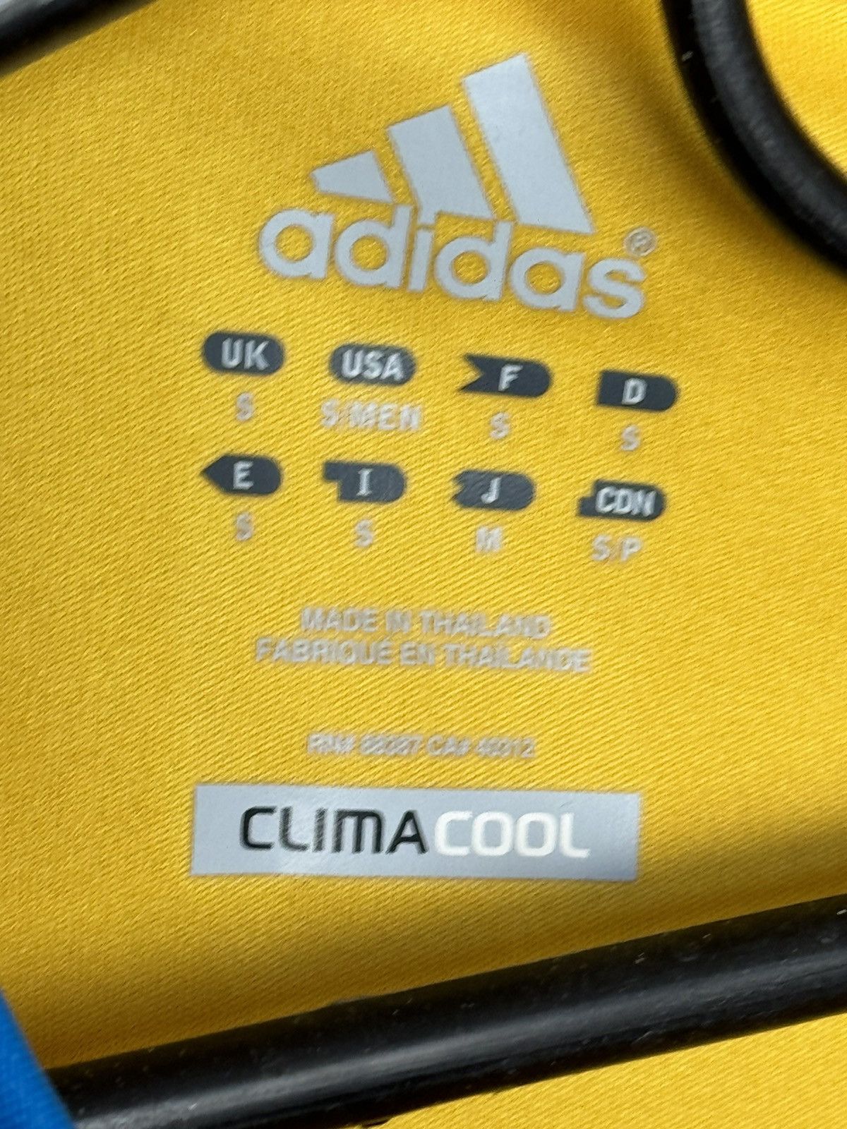 Adidas Ukraine National Team 12/14 Home Football Jersey T-Shirt Size US S / EU 44-46 / 1 - 7 Thumbnail