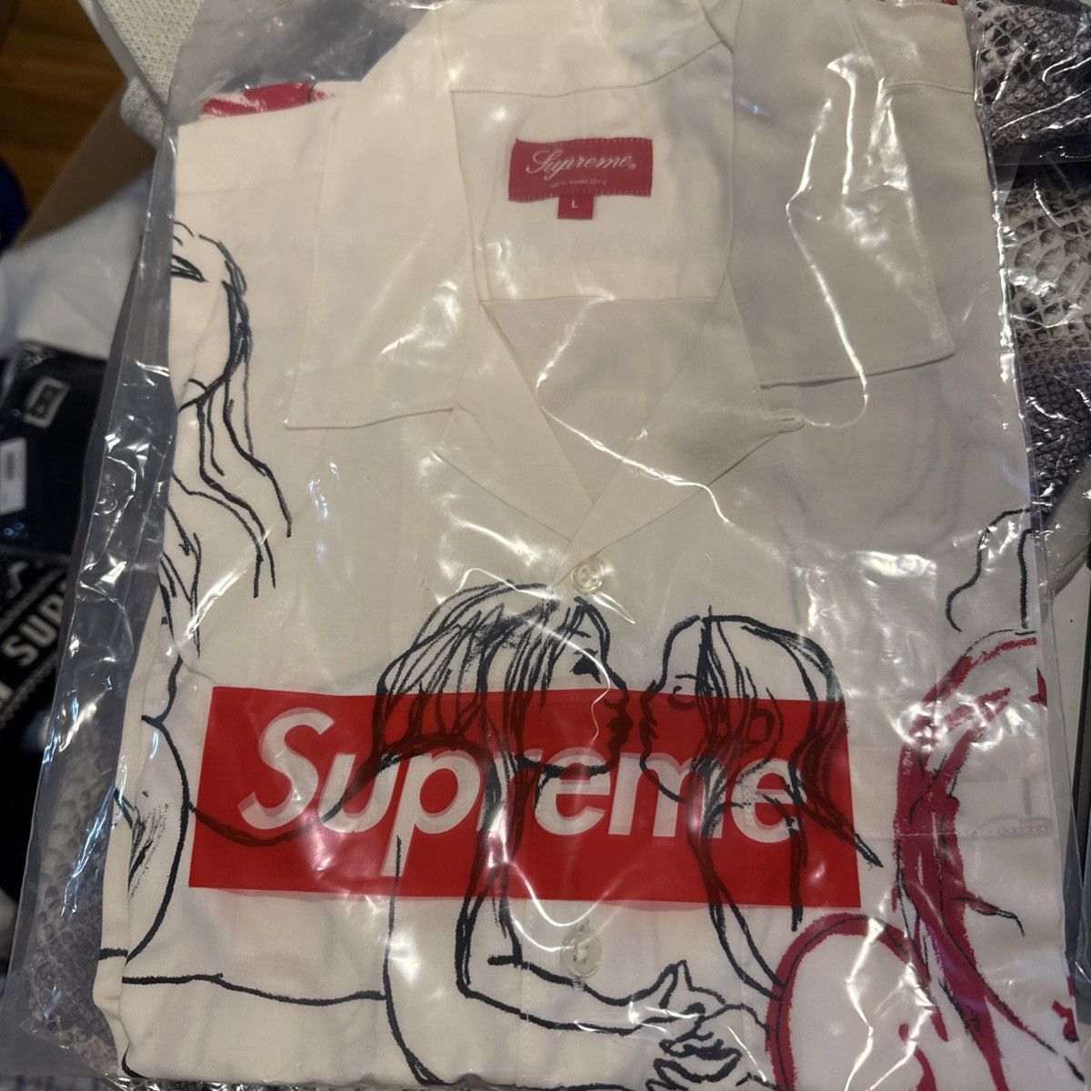 Supreme Supreme HEROINES RAYON SHIRT VINTAGE RITA ACKERMAN Size US L / EU 52-54 / 3 - 2 Thumbnail