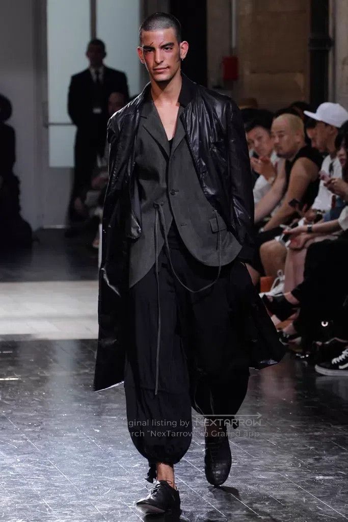 Yohji Yamamoto Yohji Yamamoto size 2 18ss Haze Blue Grey Bloomers pants Size US 28 / EU 44 - 4 Thumbnail