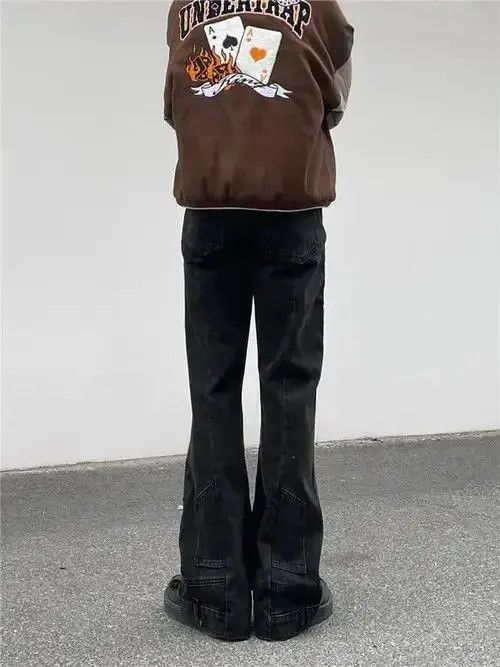 Japanese Brand Casual Loose Denim Trousers Size US 30 / EU 46 - 5 Thumbnail