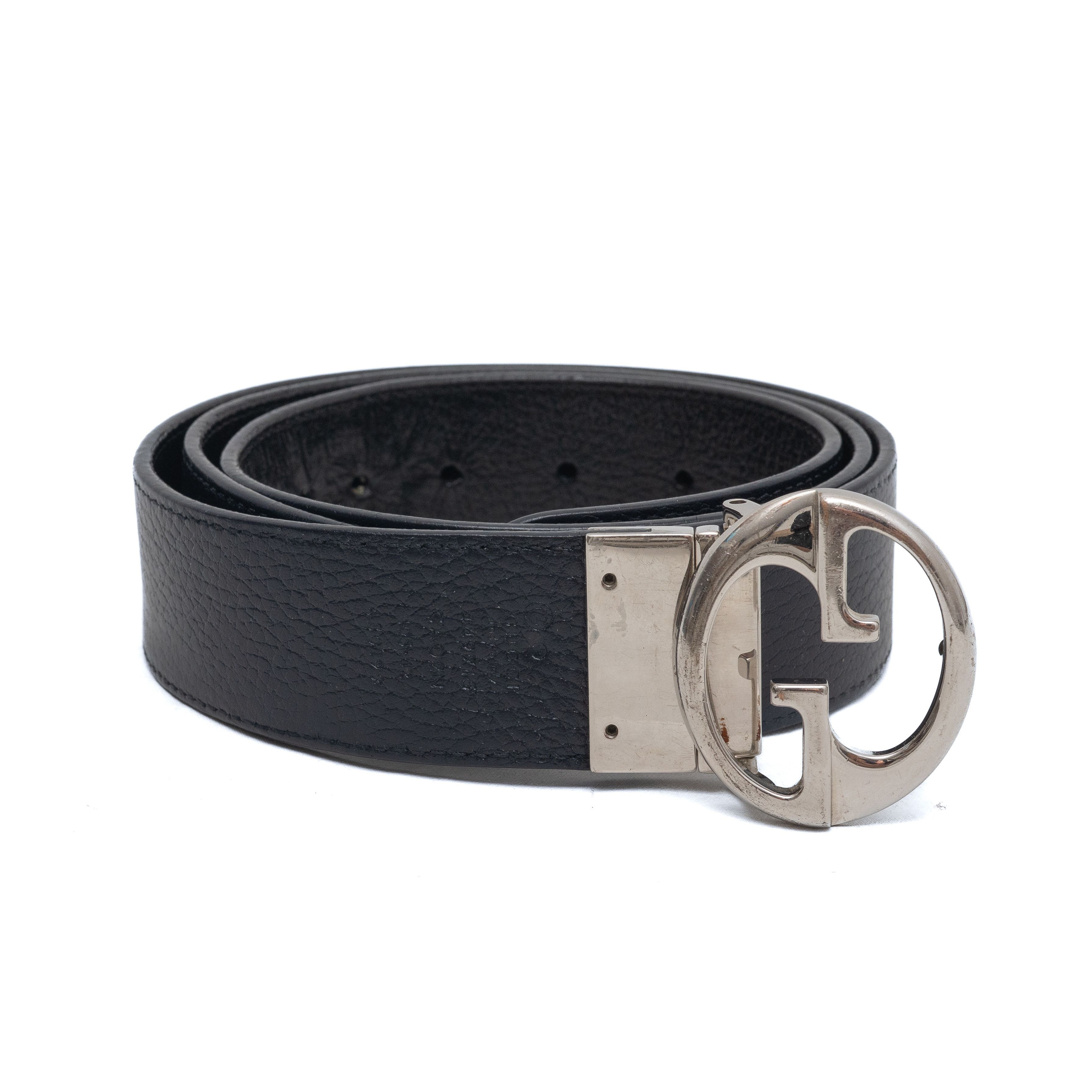 Gucci GUCCI Reversible Double Sided Belt Size 38 - 1 Thumbnail