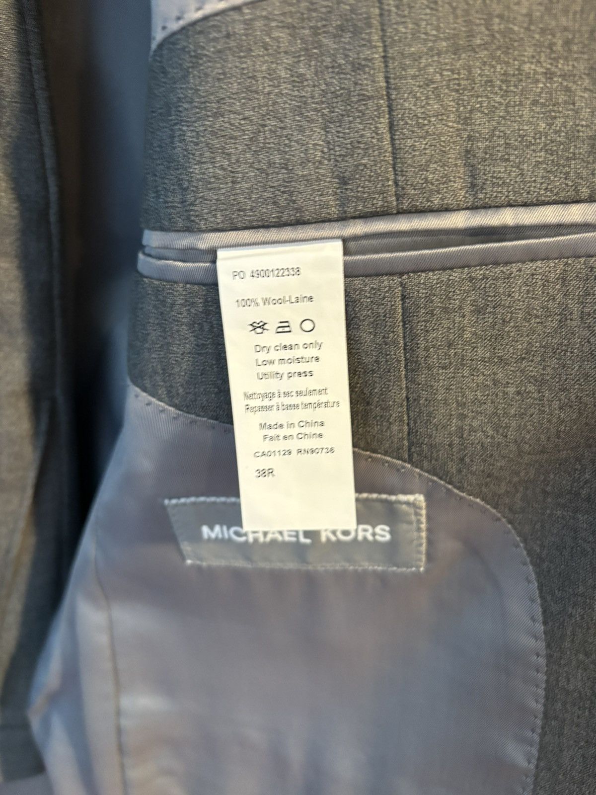 Michael Kors Michael Kors Suit Size 38R - 4 Thumbnail