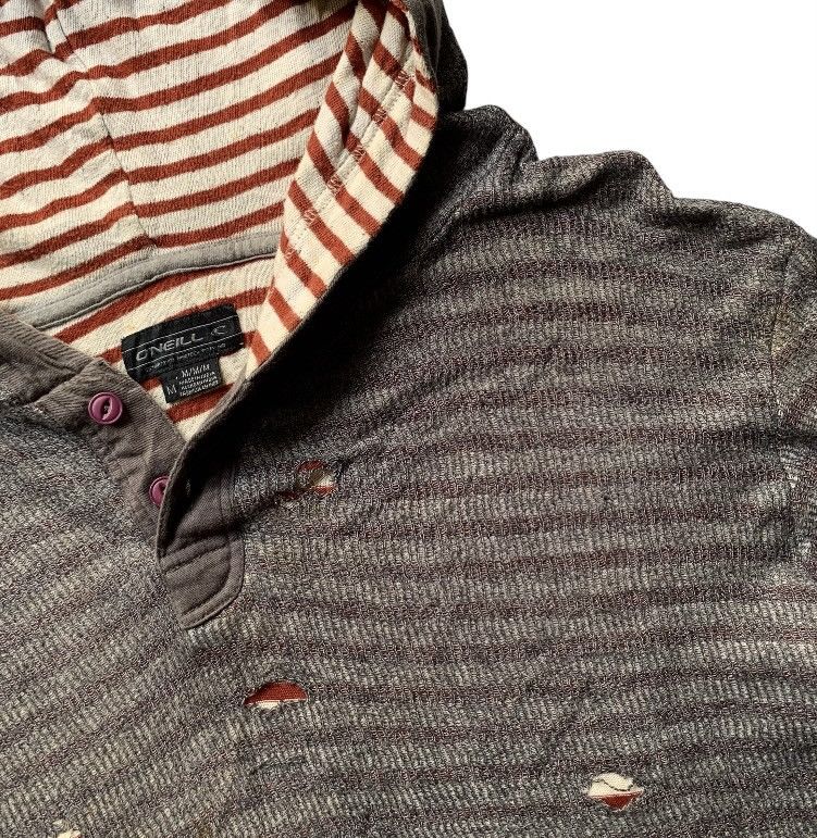 O'Neill Vintage o’neill double layer ripped hoodie y2k grunge style Size US L / EU 52-54 / 3 - 4 Thumbnail