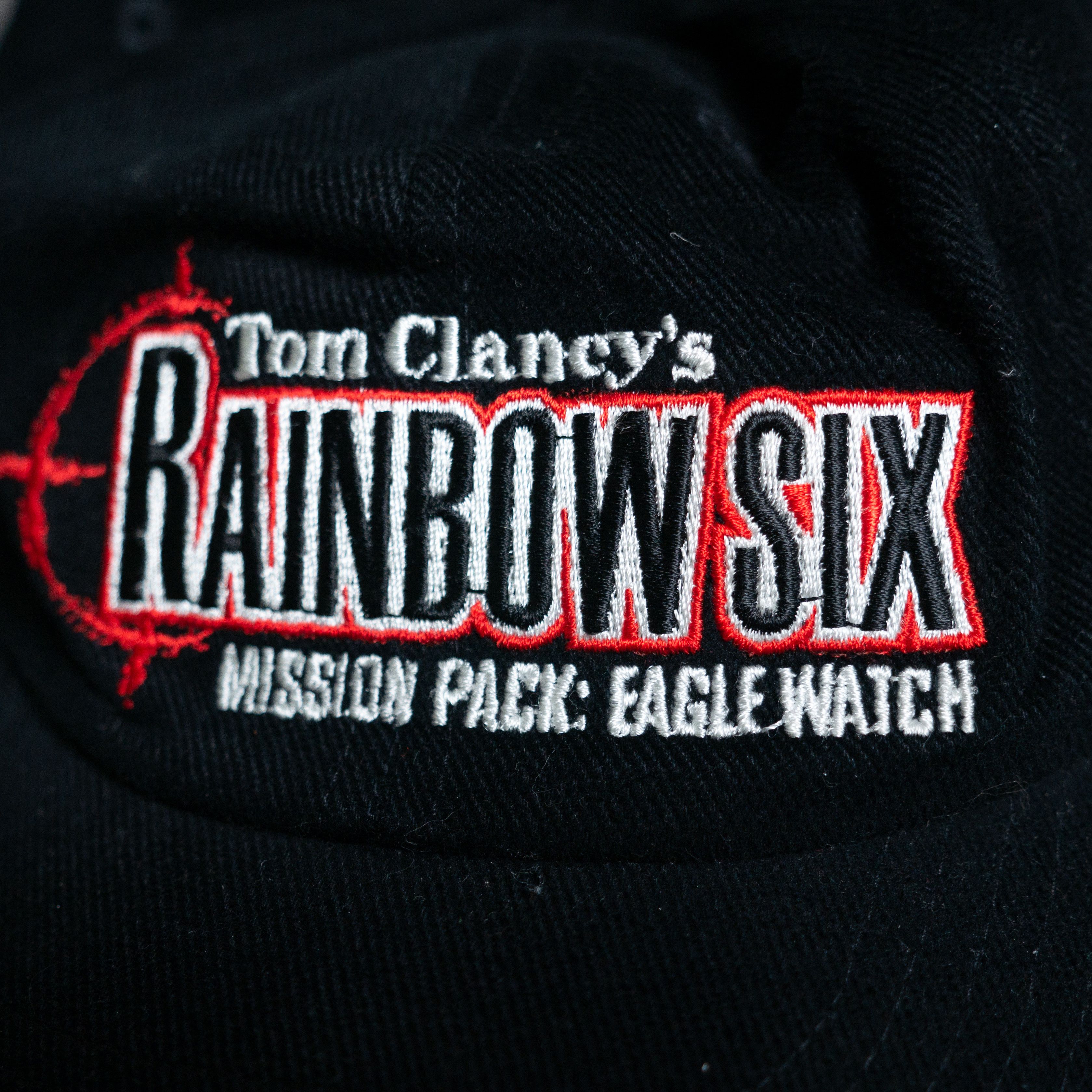 Vintage Vintage 90s RARE Tom Clancy's Rainbow Six Cap Hat Size ONE SIZE - 3 Thumbnail