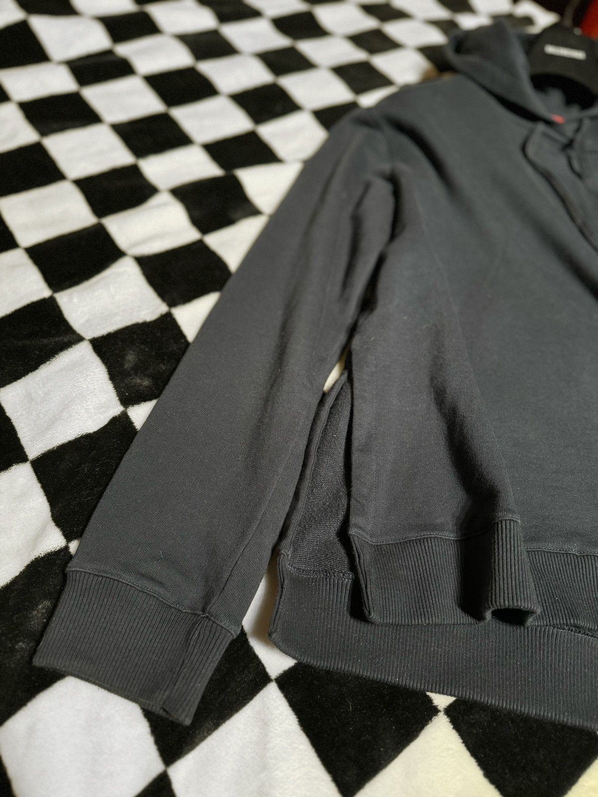 A.P.C. FW13 KANYE CAPSULE AIRPORT HOODIE BLUE Size US L / EU 52-54 / 3 - 6 Thumbnail