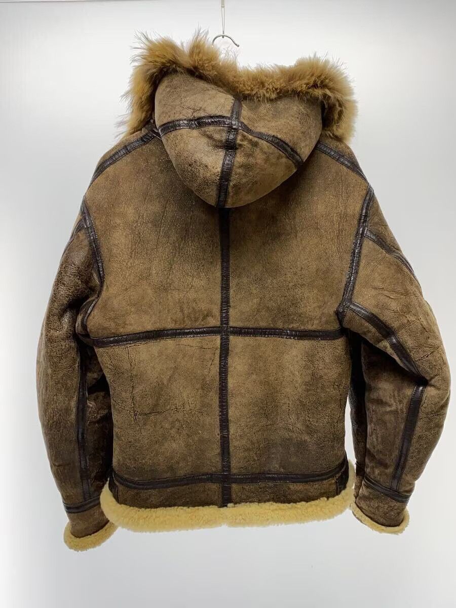 Avirex Avirex Plain Sheep Leather Flight Jacket Brown Size US M / EU 48-50 / 2 - 2 Thumbnail