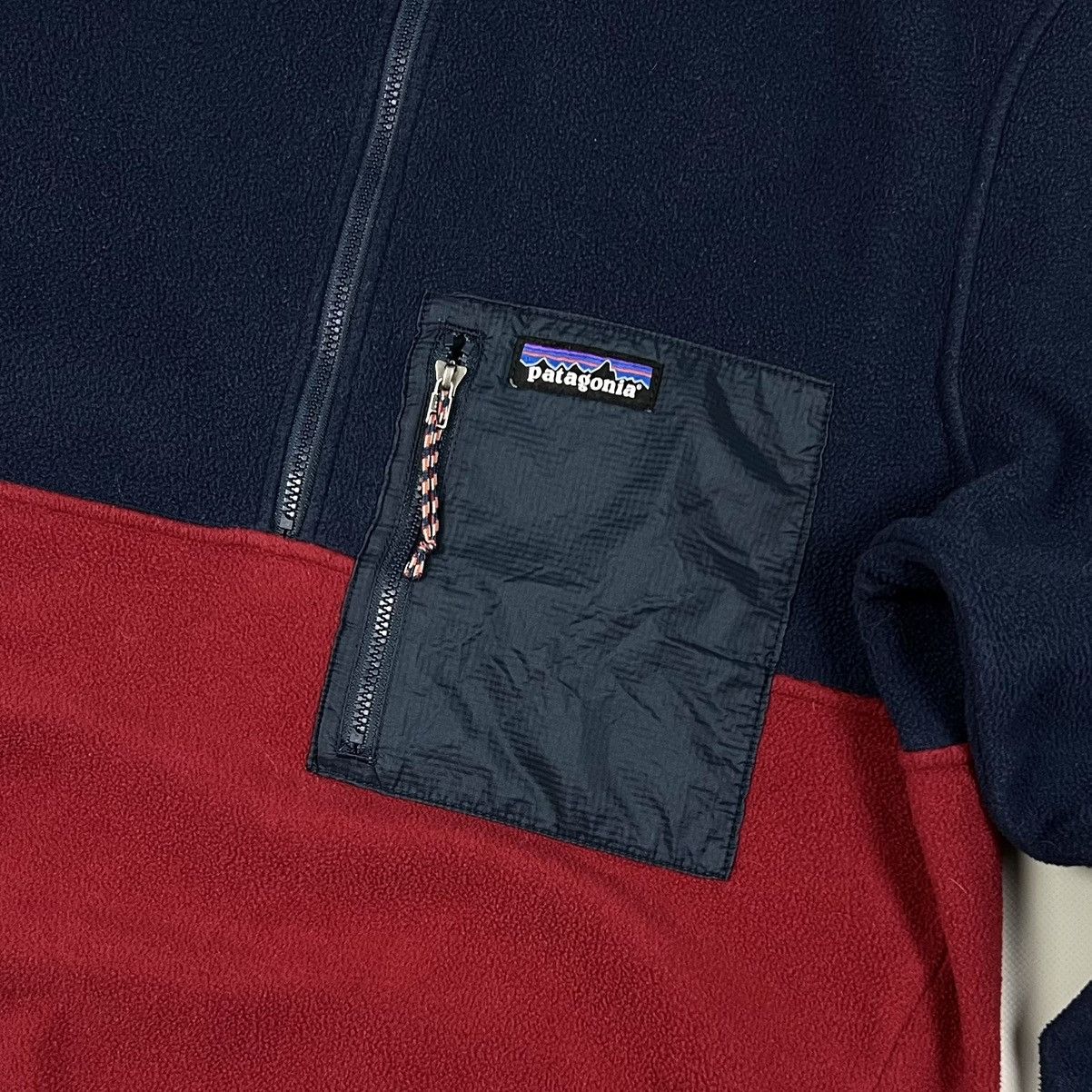 Patagonia Patagonia Microdini 1/2 Zip Fleece Pullover Wax Red Size M Size US M / EU 48-50 / 2 - 5 Thumbnail