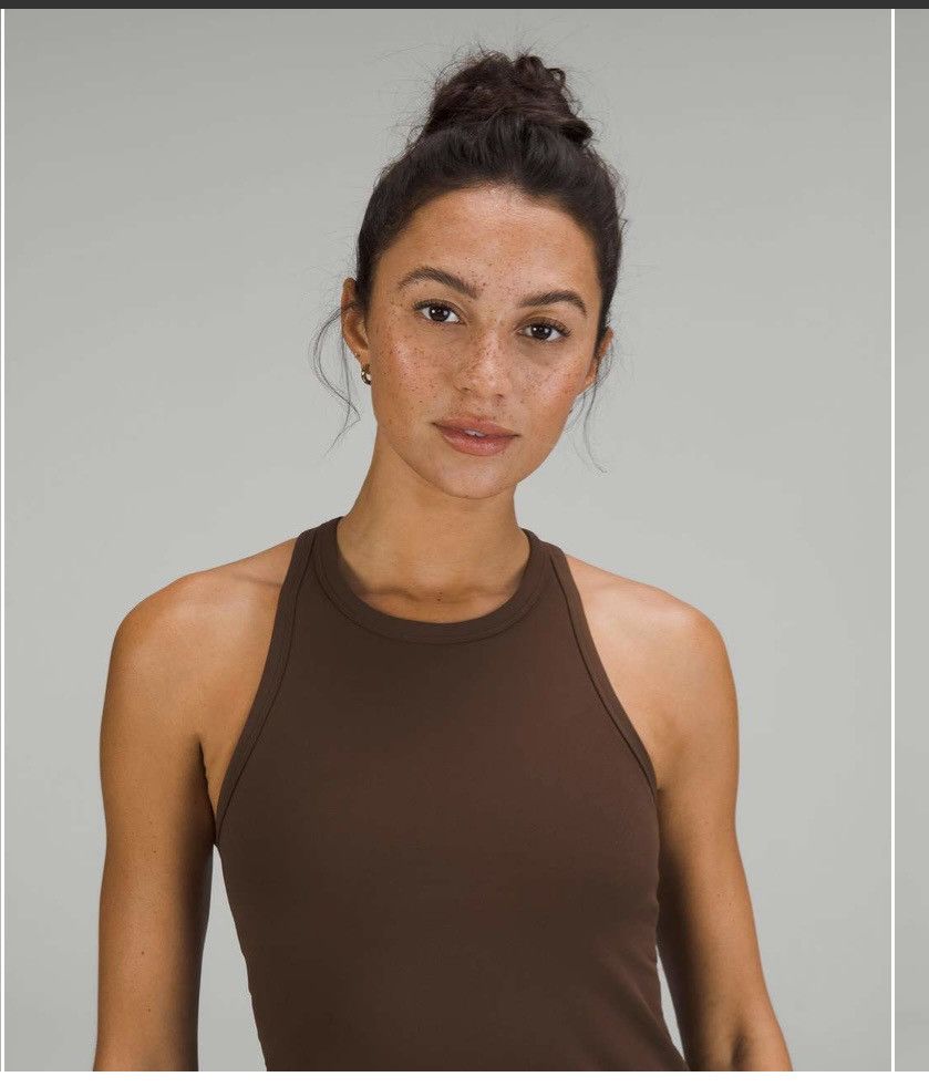 Lululemon Lululemon Align Waist-Length Racerback Tank Top Java size 4 Size S / US 4 / IT 40 - 2 Thumbnail