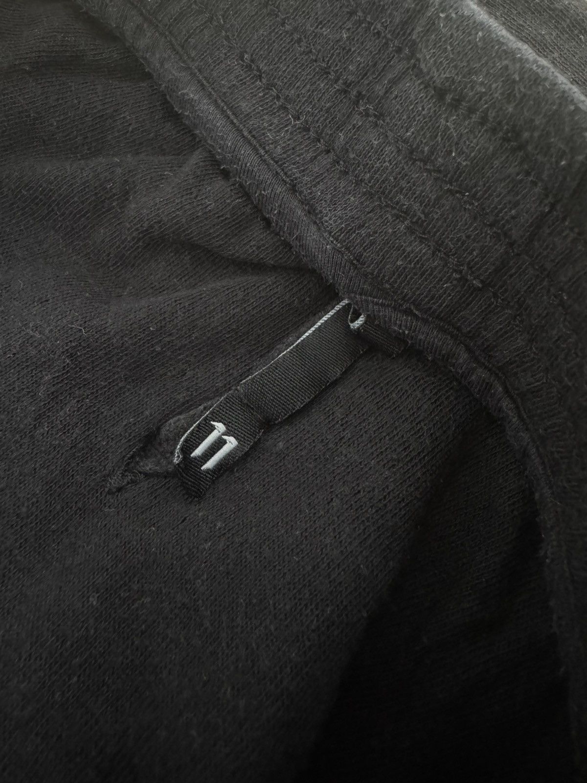 11 By Boris Bidjan Saberi 11 by BBS Black Fleece Soft Shorts Size US 36 / EU 52 - 5 Thumbnail
