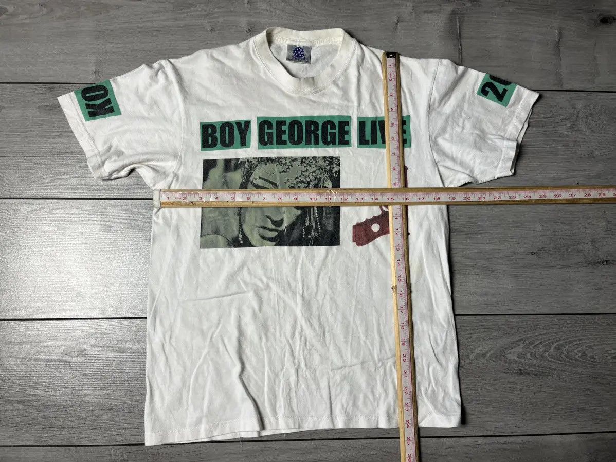 Band Tees Boy George live Tshirt as seen on you tube 2007 size Medium Size US M / EU 48-50 / 2 - 7 Thumbnail