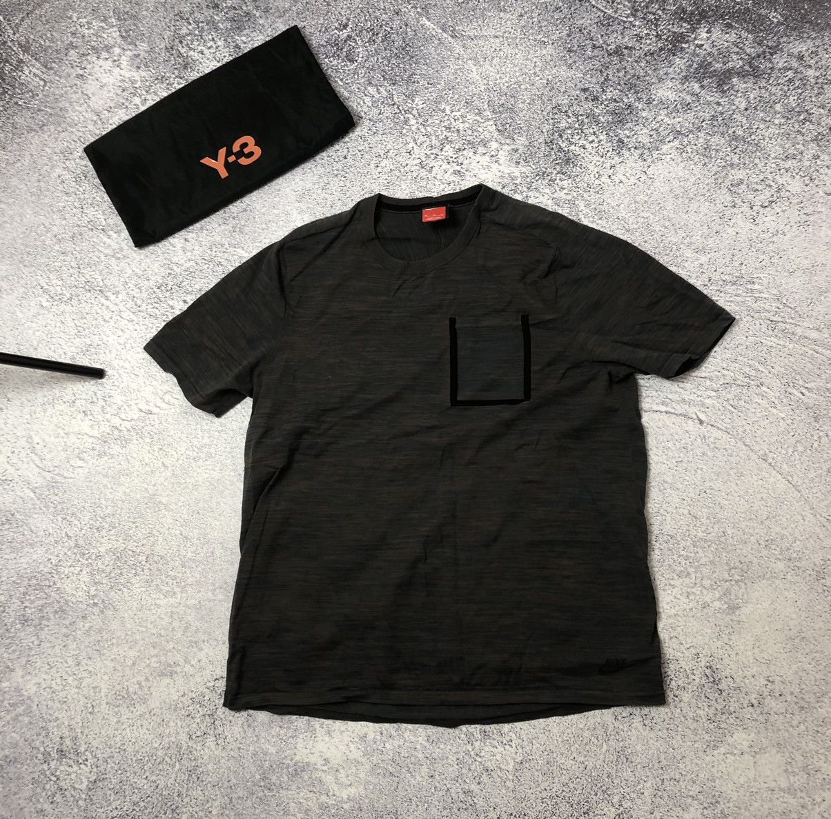 Nike × Vintage Mens t-shirt Nike tech flies size Xl drill casual ykk Size US XL / EU 56 / 4 - 1 Thumbnail