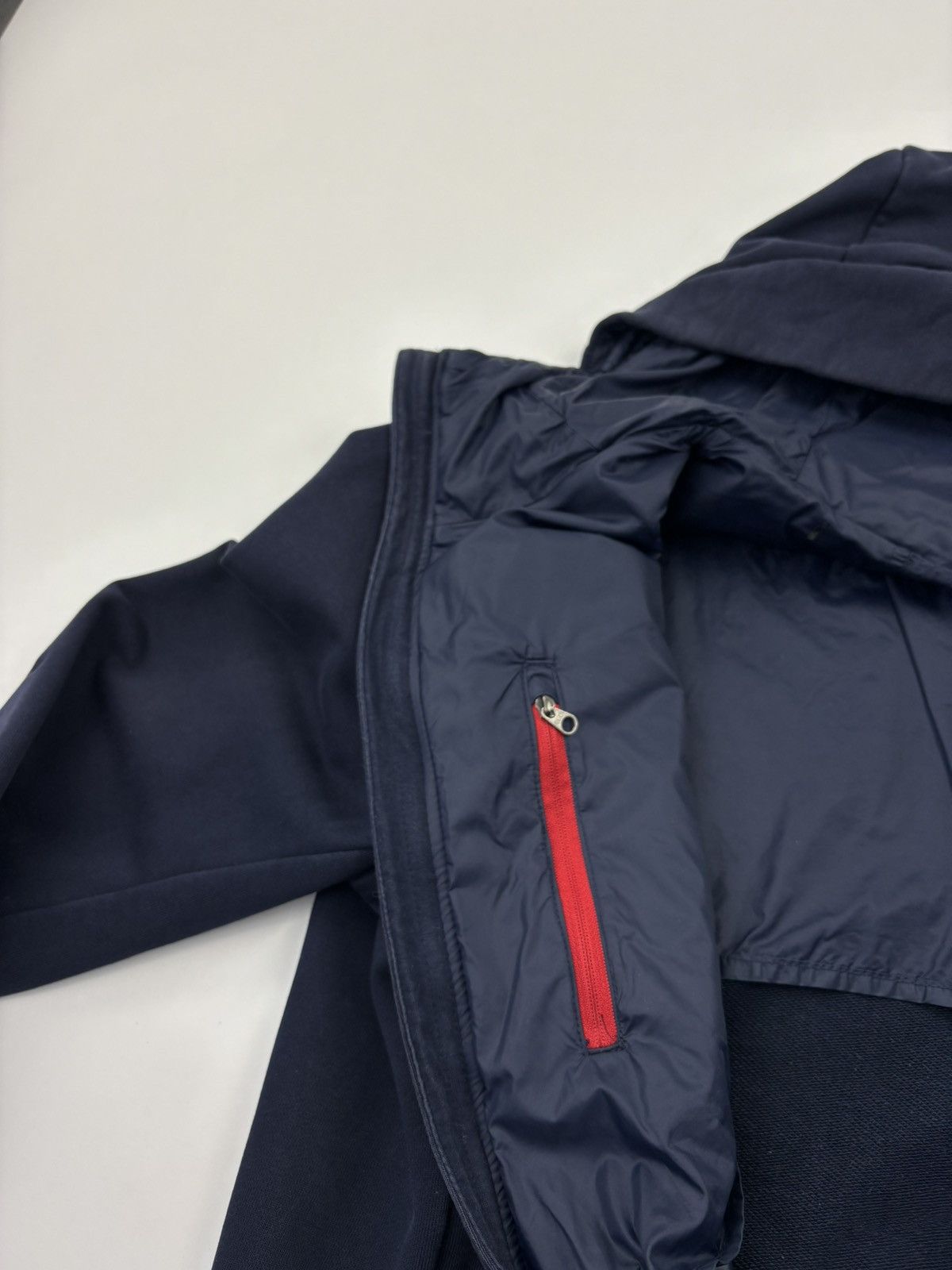 RLX Ralph Lauren × Vintage Navy Polo RLX Sport Ralph Lauren Tech Hoodie Size US M / EU 48-50 / 2 - 7 Thumbnail