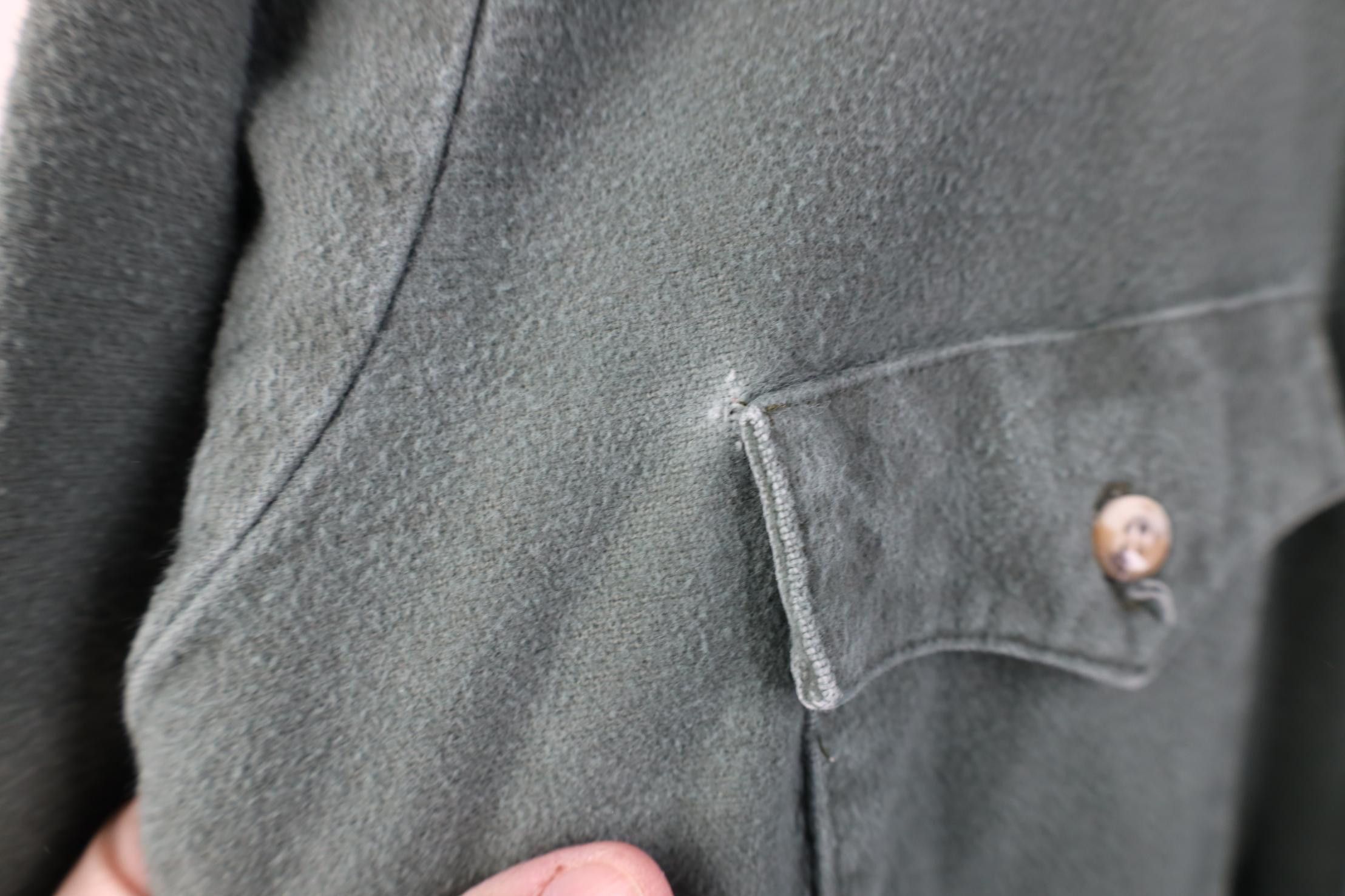 Vintage Vintage 90s Streetwear Deer Buck Chamois Cloth Button Shirt Size US L / EU 52-54 / 3 - 5 Thumbnail